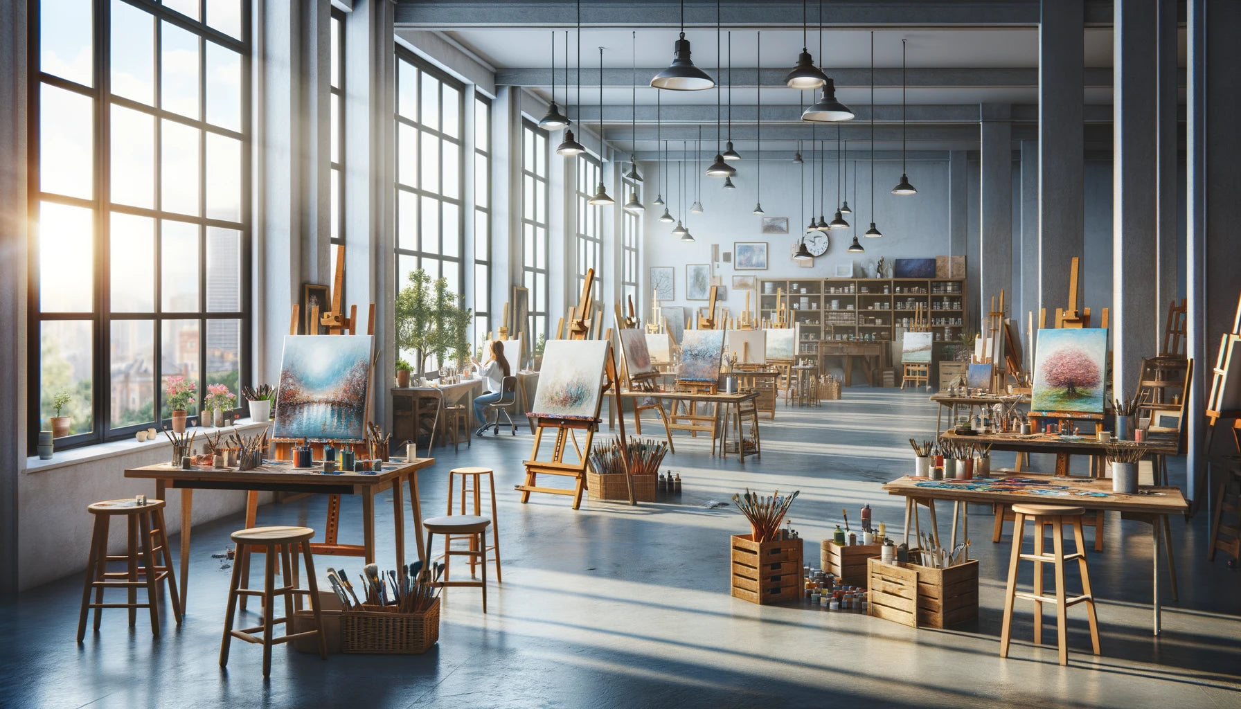 Estudio Todocuadros pintado