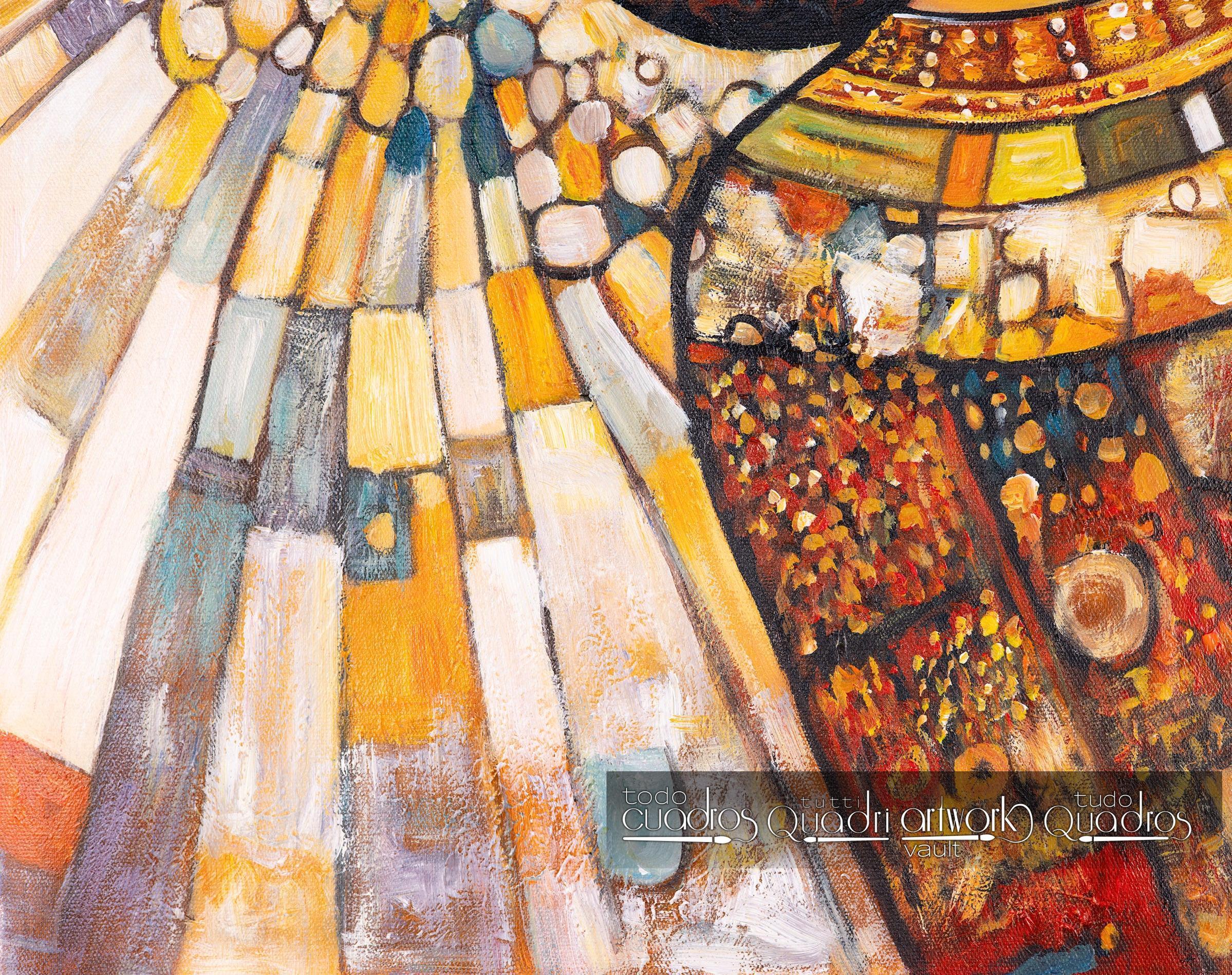 Engel der Träume, im Stil von Klimt