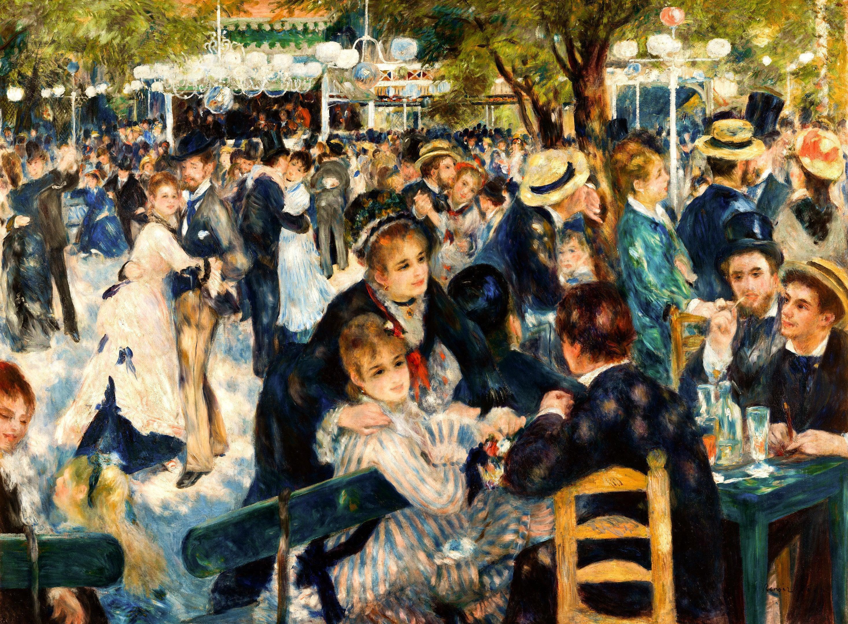 Bal du moulin de la Galette, Renoir
