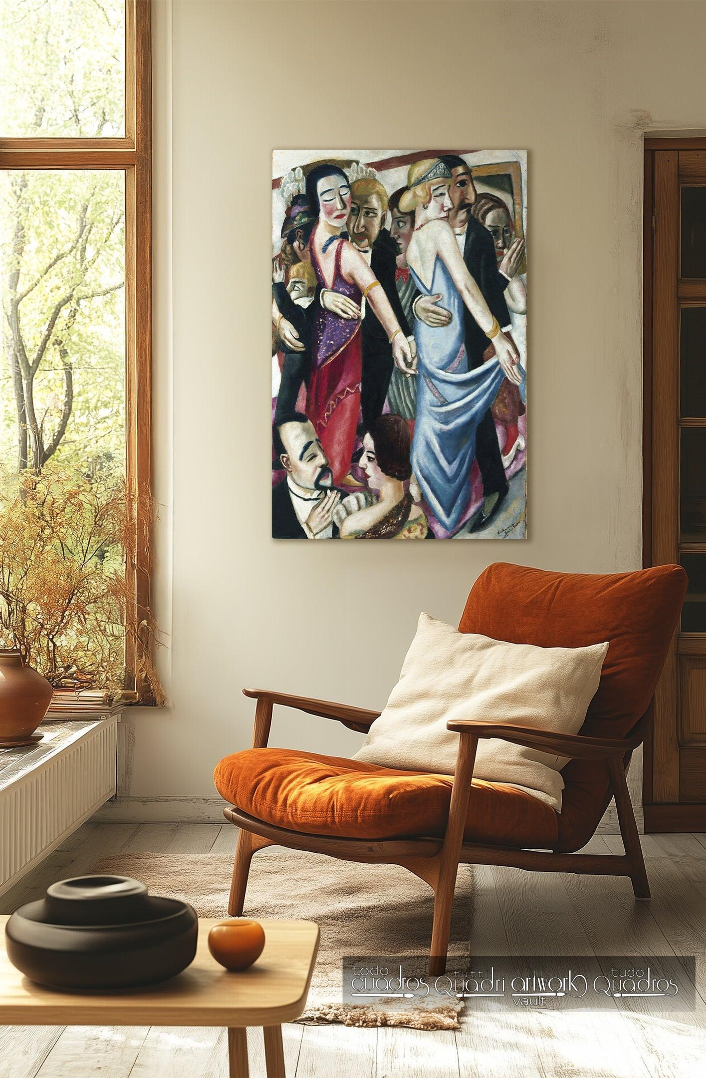 Tanz in Baden-Baden, Max Beckmann