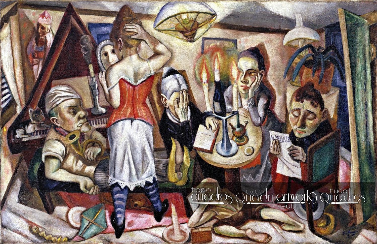 Familienfoto, Max Beckmann
