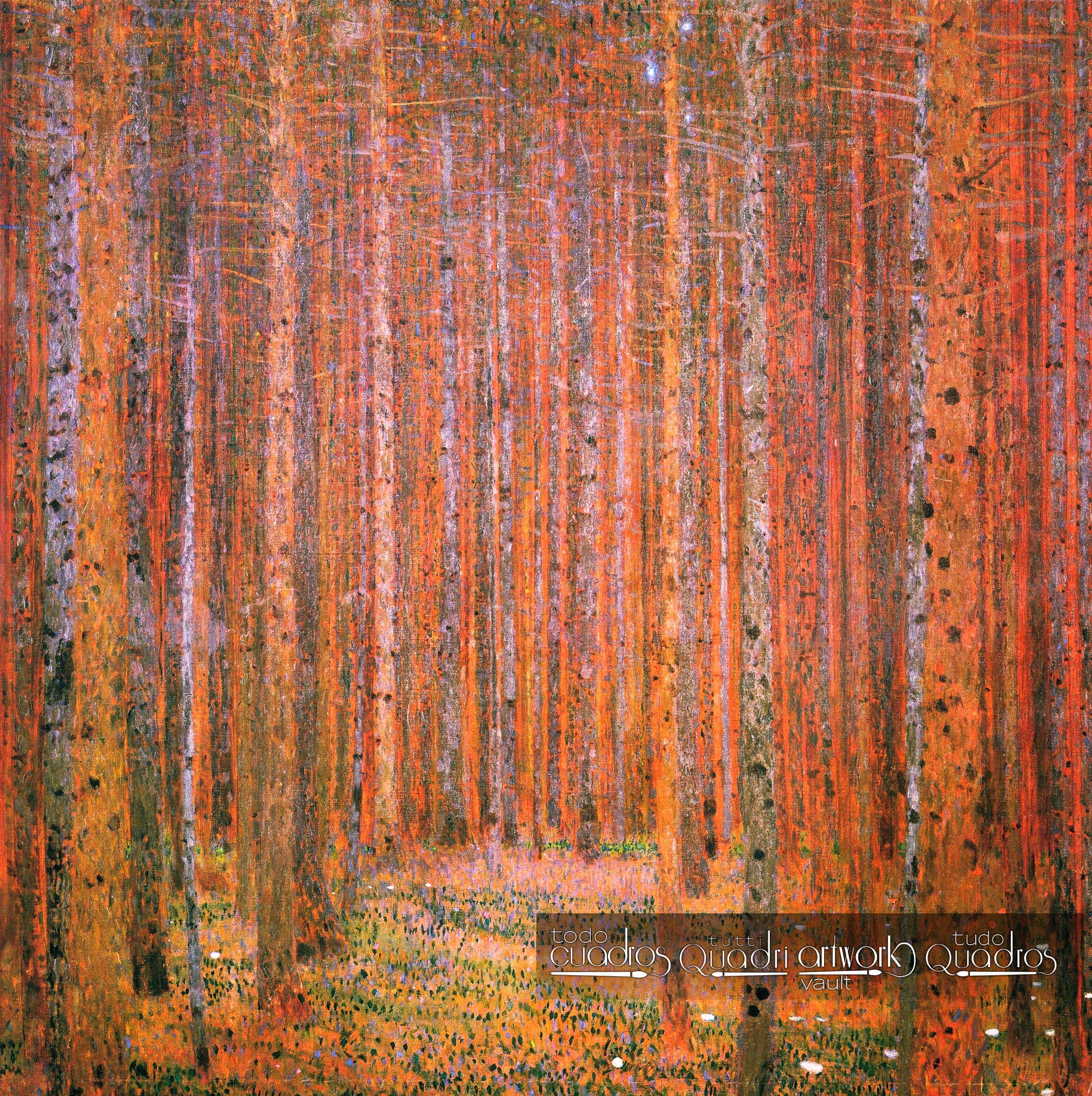 Kiefernwald, Klimt