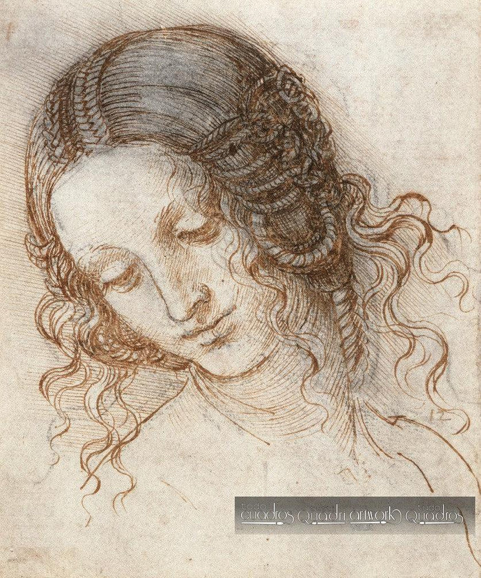Kopf der Leda, Leonardo da Vinci