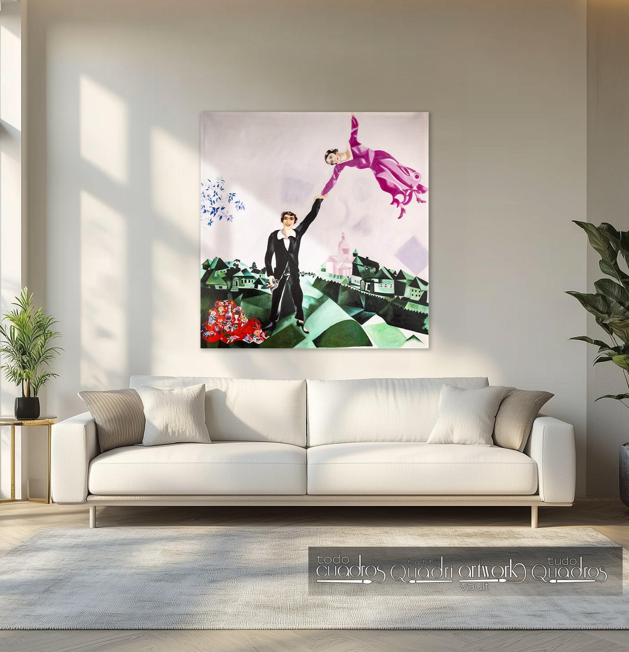 Der Spaziergang, Chagall