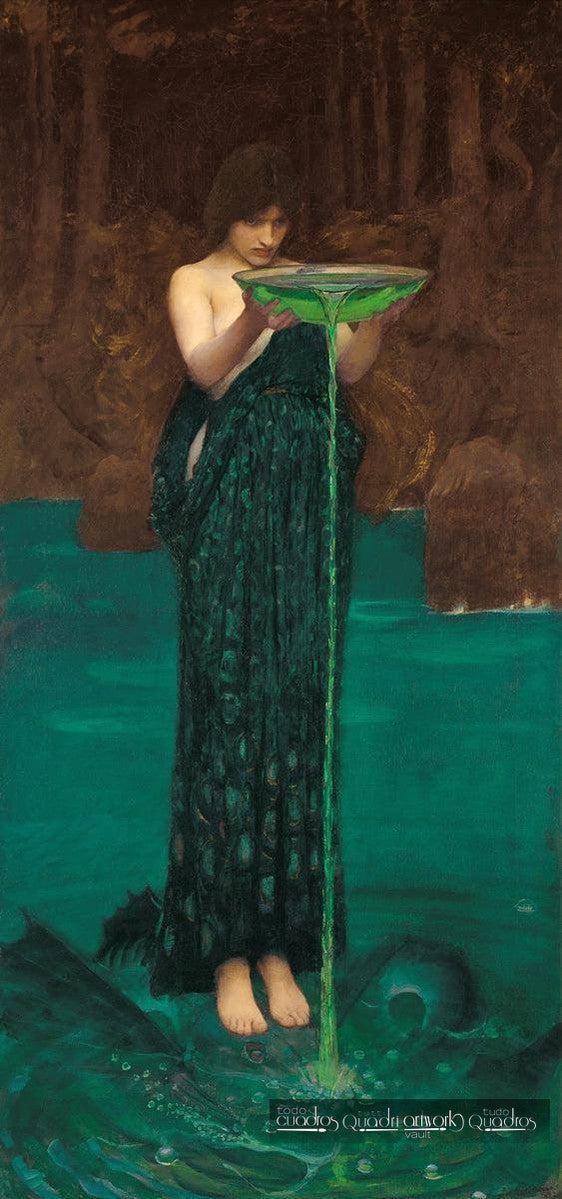 Circe neidisch, J. W. Waterhouse