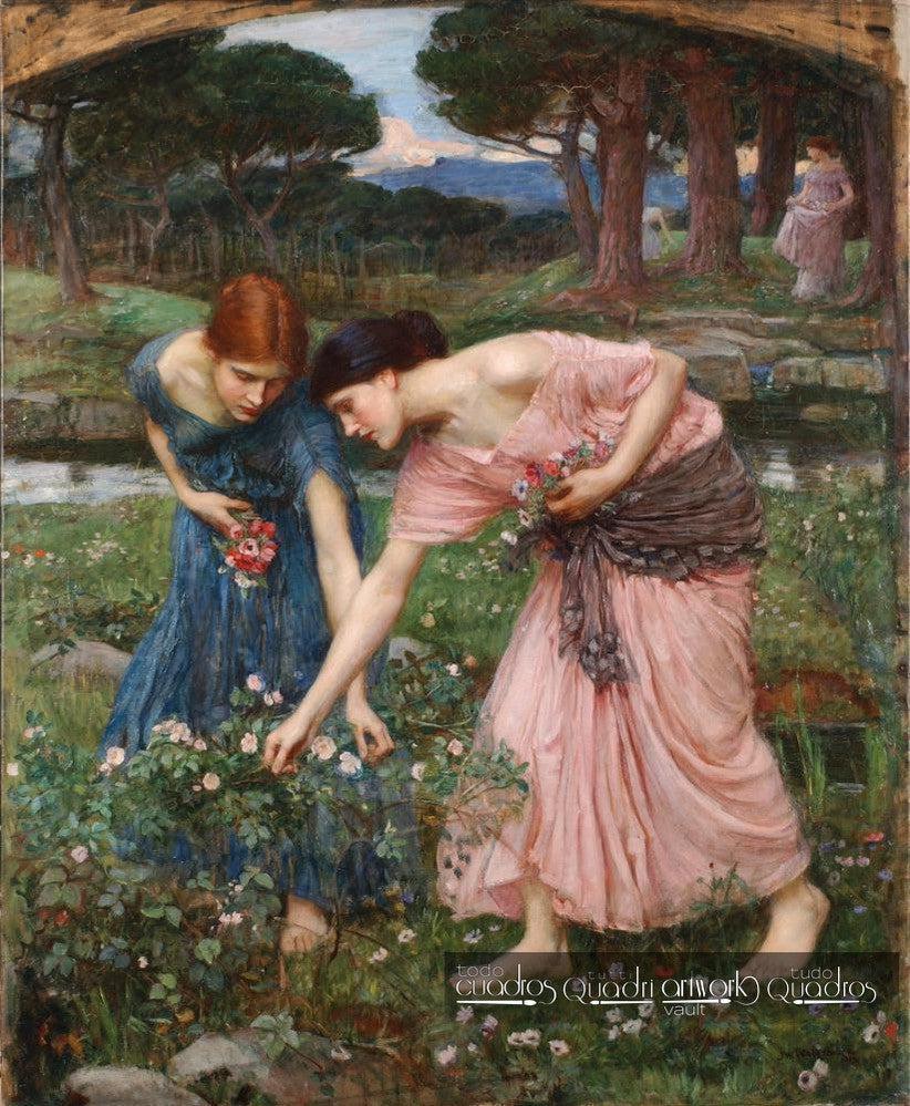 Sammelt Rosenknospen, solange ihr könnt, J. W. Waterhouse
