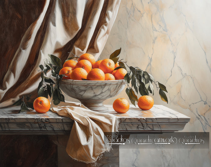 Orangenschalen-Schale