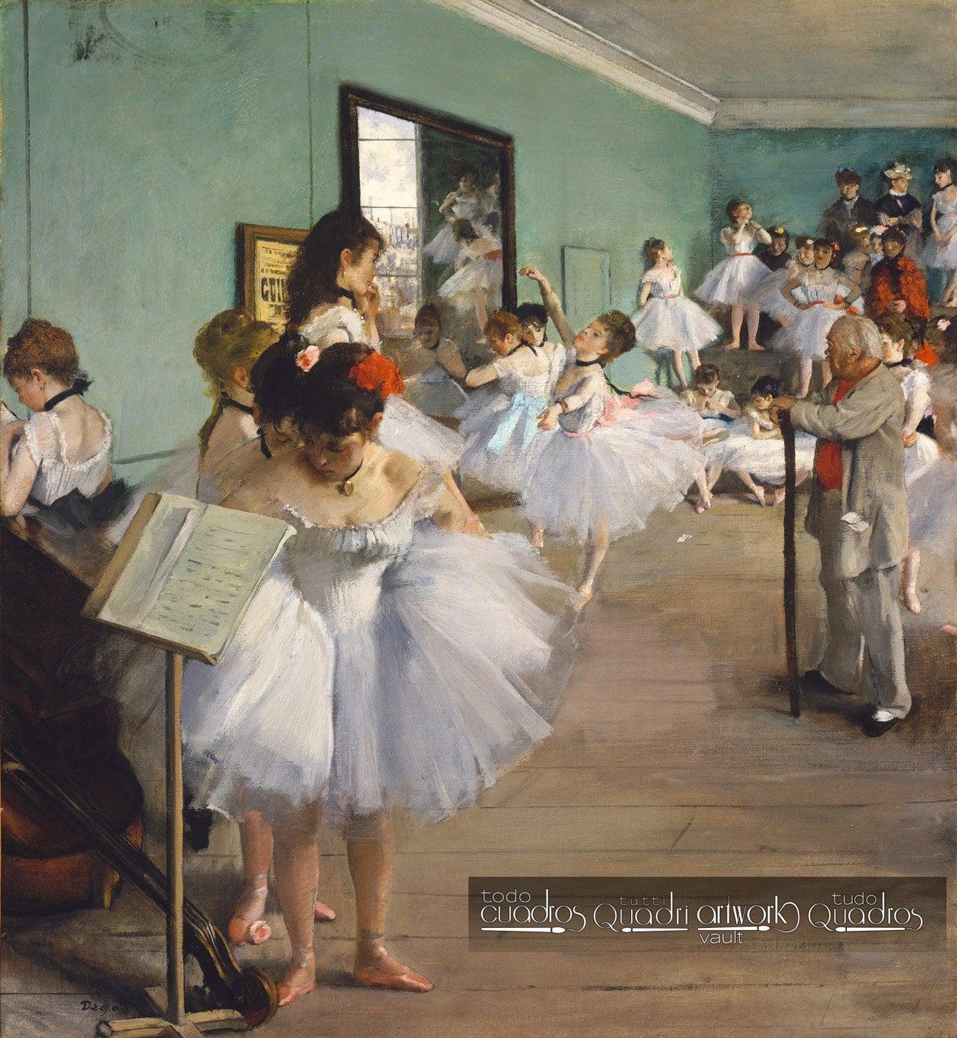 Der Tanzunterricht (im MET-Museum), Degas