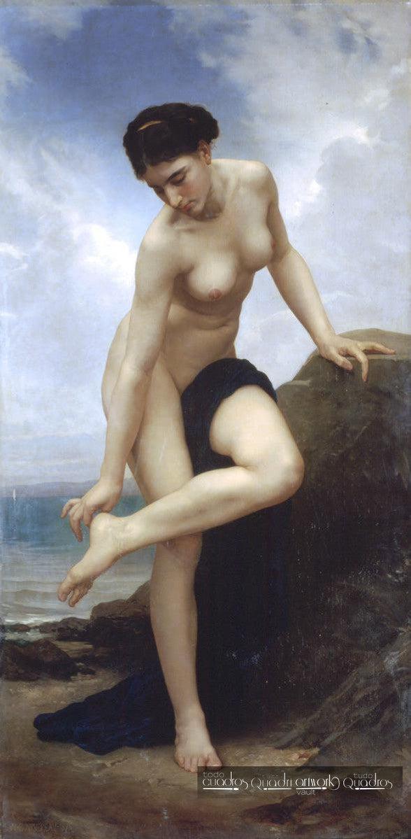 Nach dem Bad (1875), Bouguereau