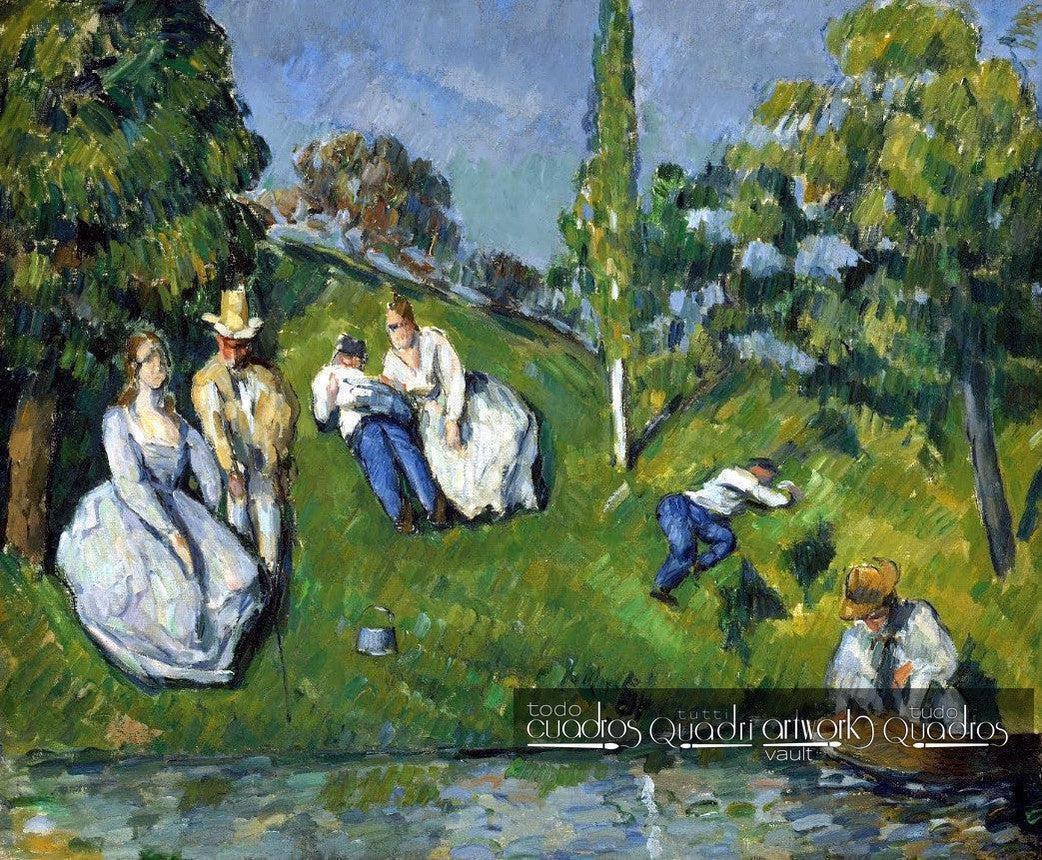 Le Bassin du Jas de Bouffan, Cézanne