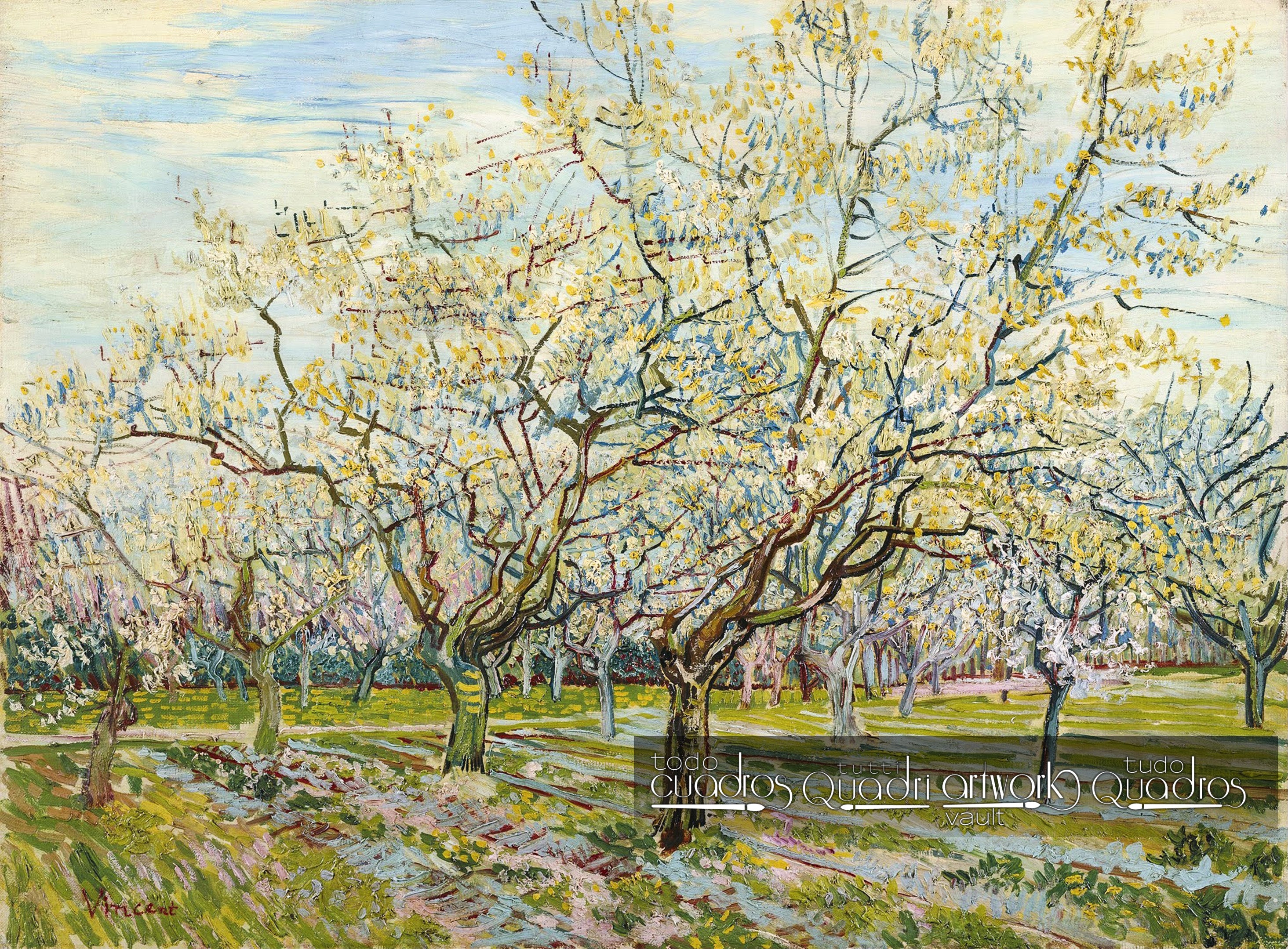 Der weiße Obstgarten, Van Gogh