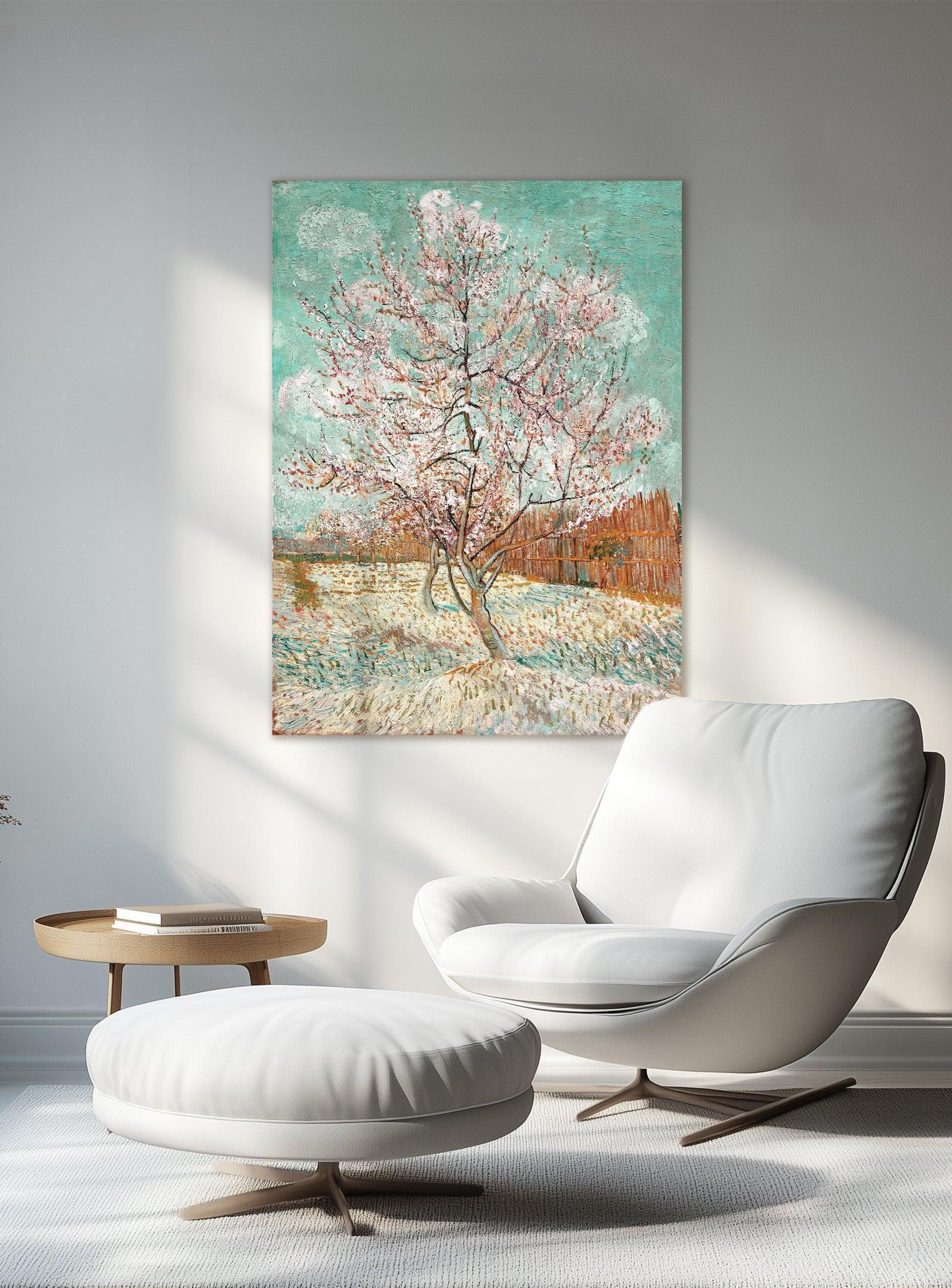 Blühender Pfirsichbaum, Van Gogh