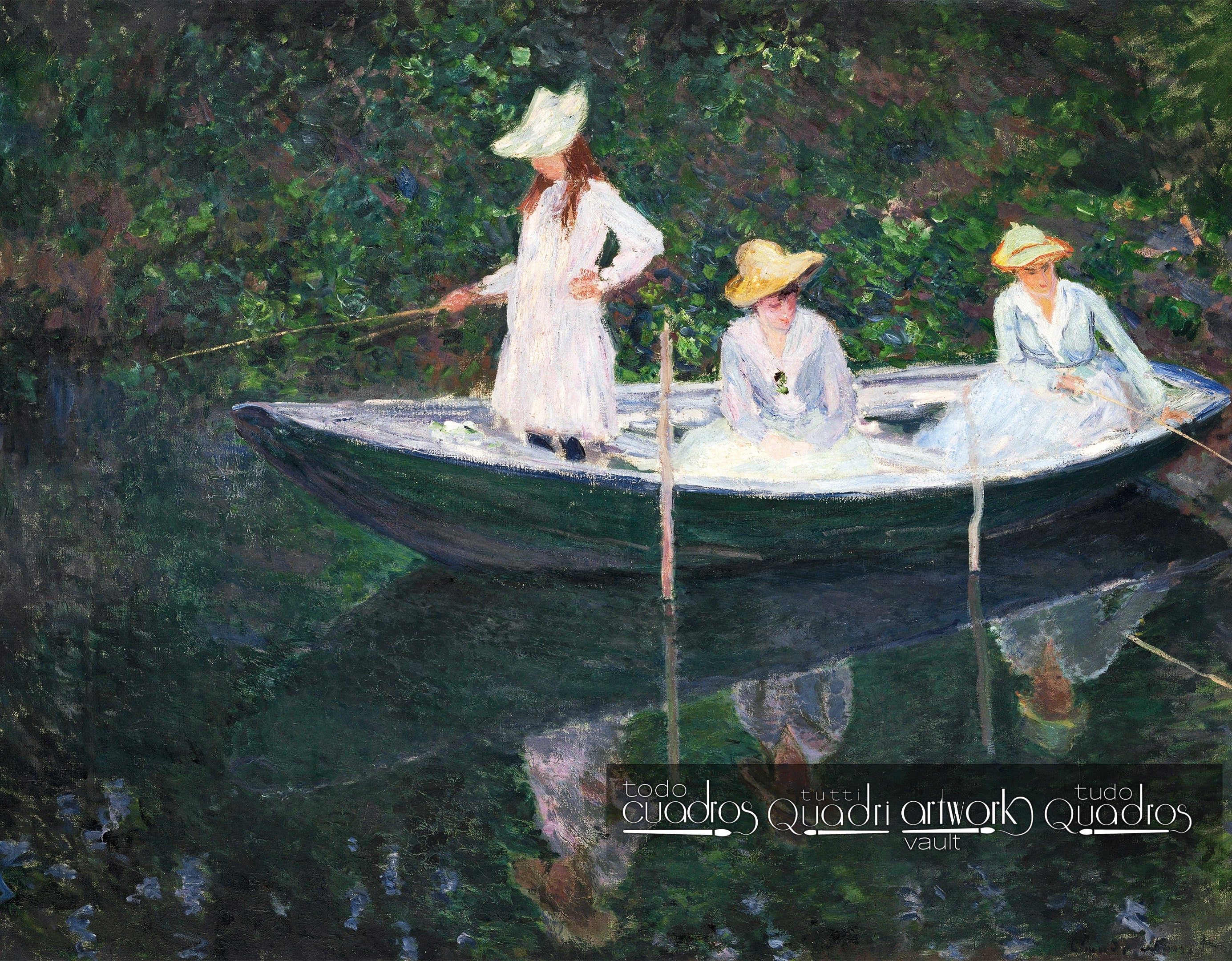In der Barke, Monet