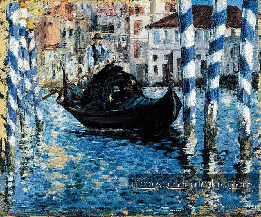 Der Canal Grande von Venedig, Manet