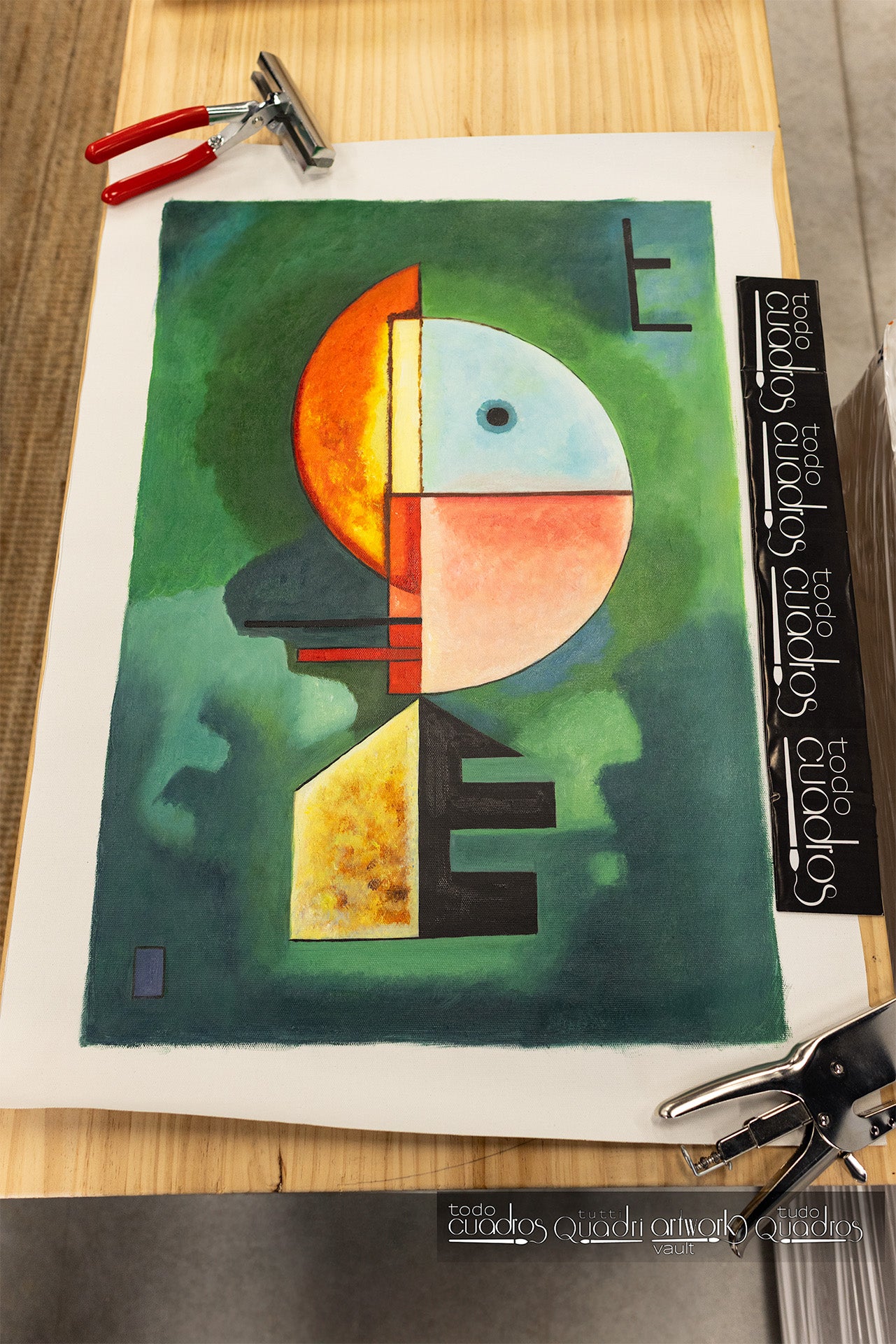 Nach oben, Kandinsky