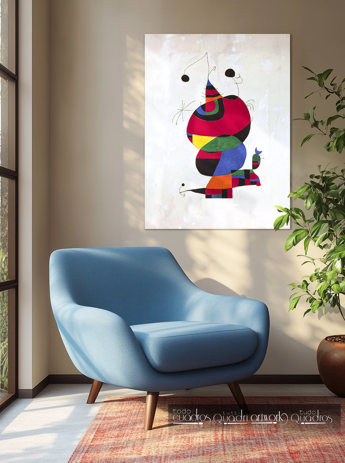 Hommage an Picasso, Miró