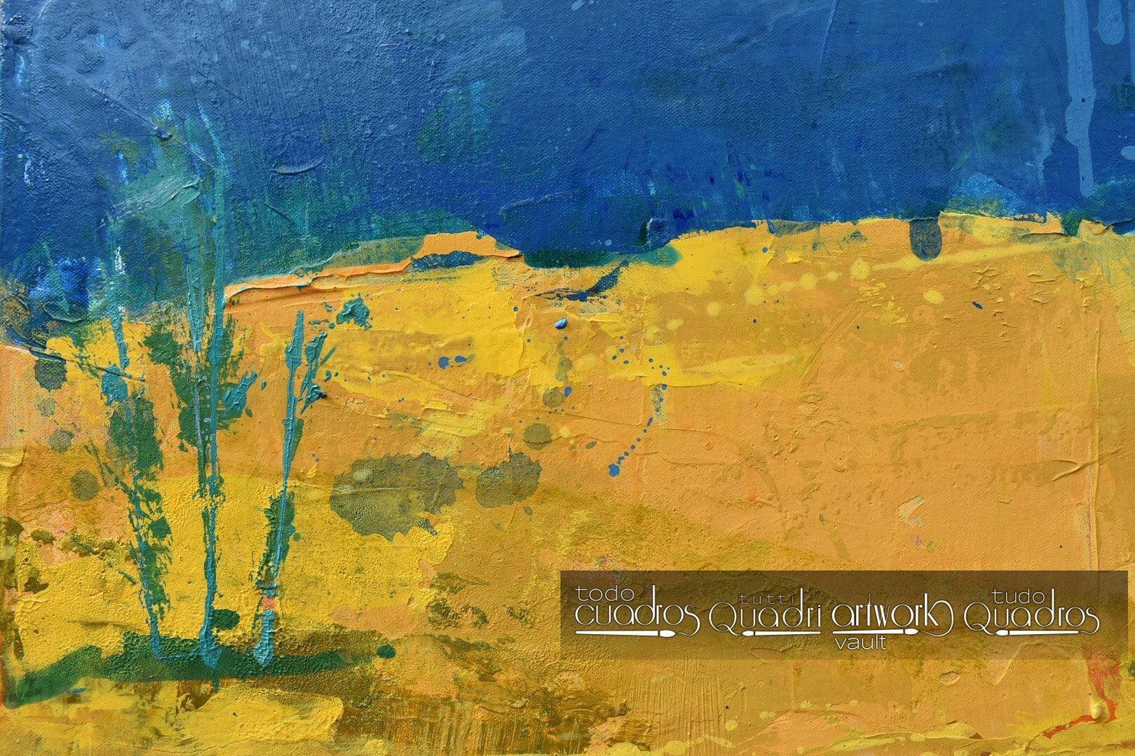 Sturm über dem Feld II -<br /> Teresa Infiesta