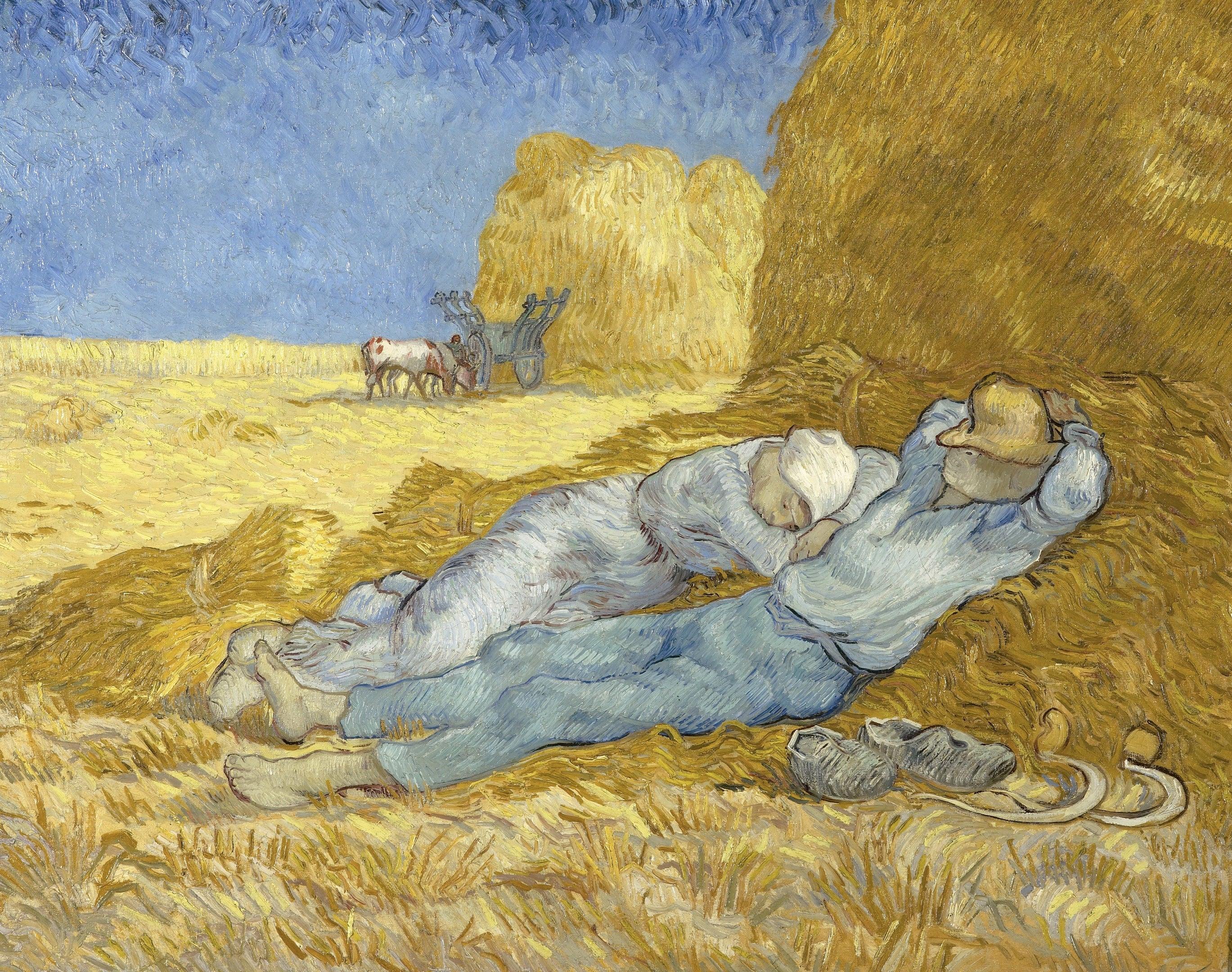 Die Mittagsruhe, Van Gogh