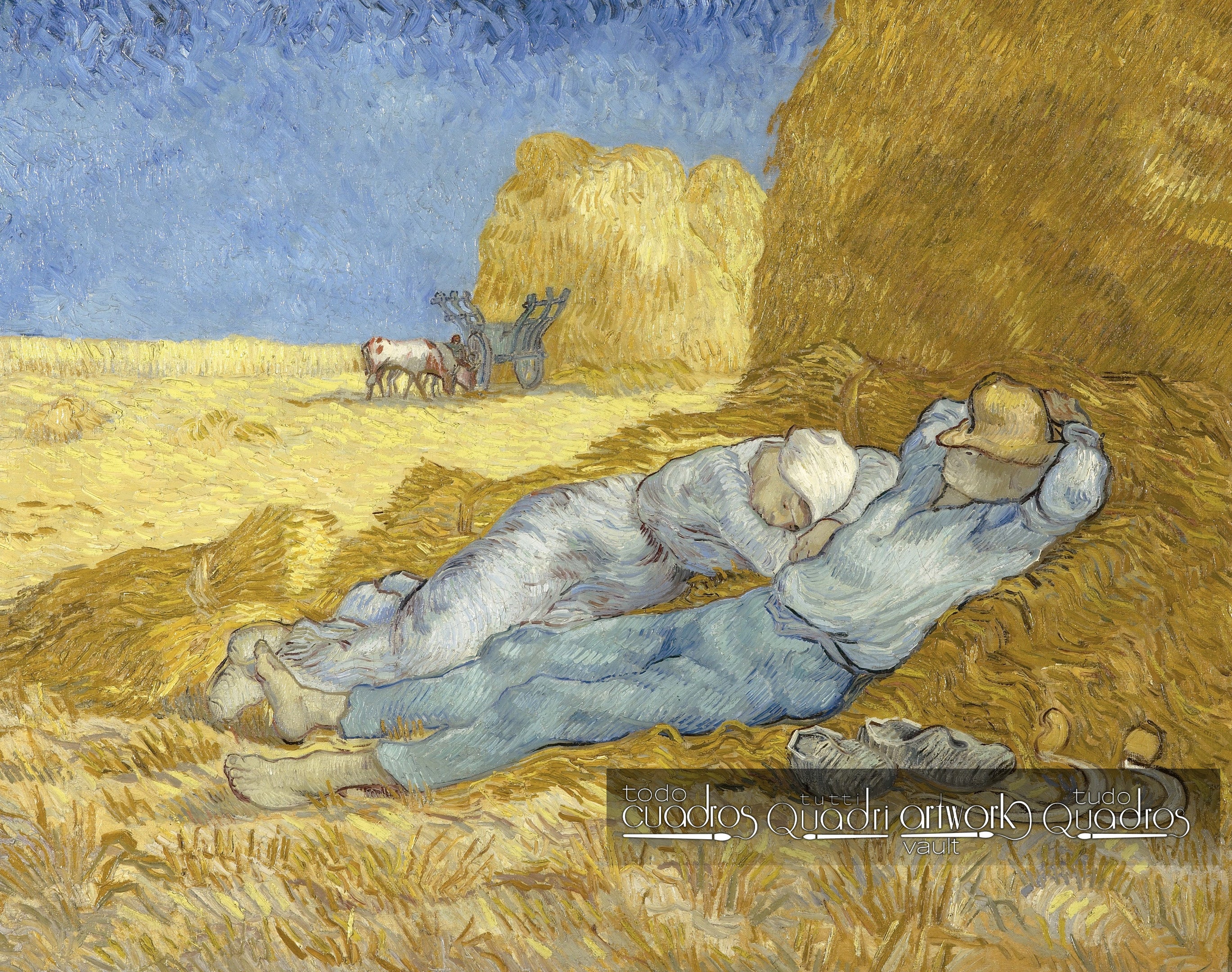 Die Mittagsruhe, Van Gogh