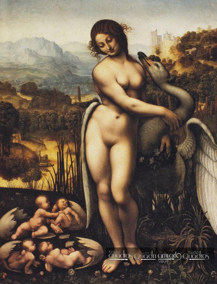 Leda mit dem Schwan, Leonardo da Vinci