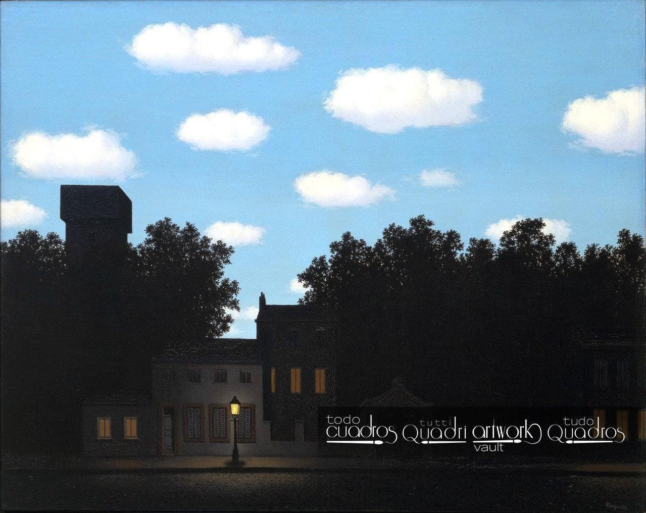 Das Reich der Lichter II, Magritte