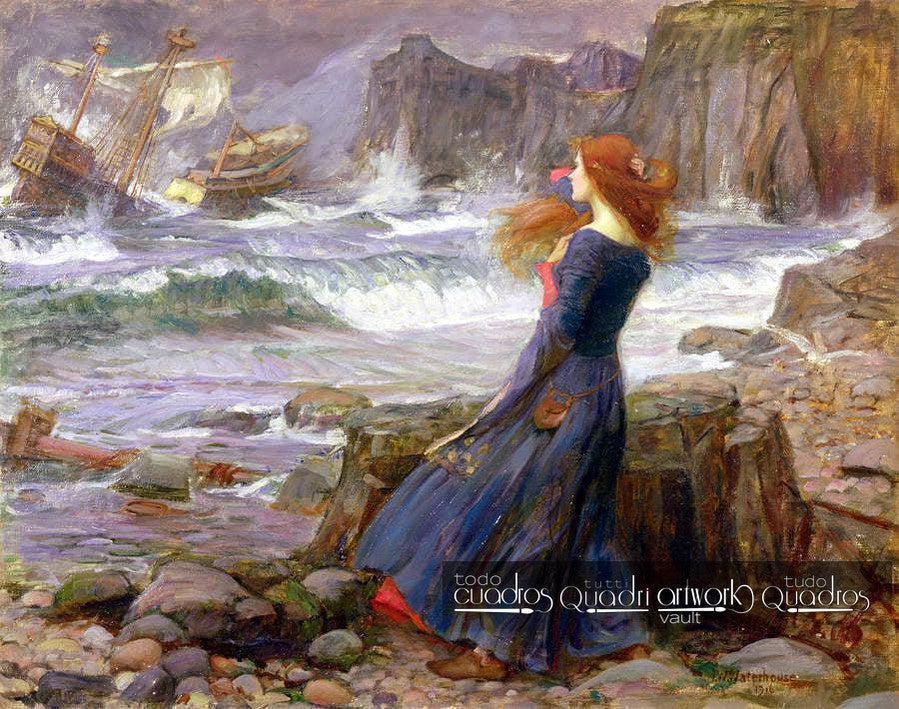 Miranda (Der Sturm), J. W. Waterhouse
