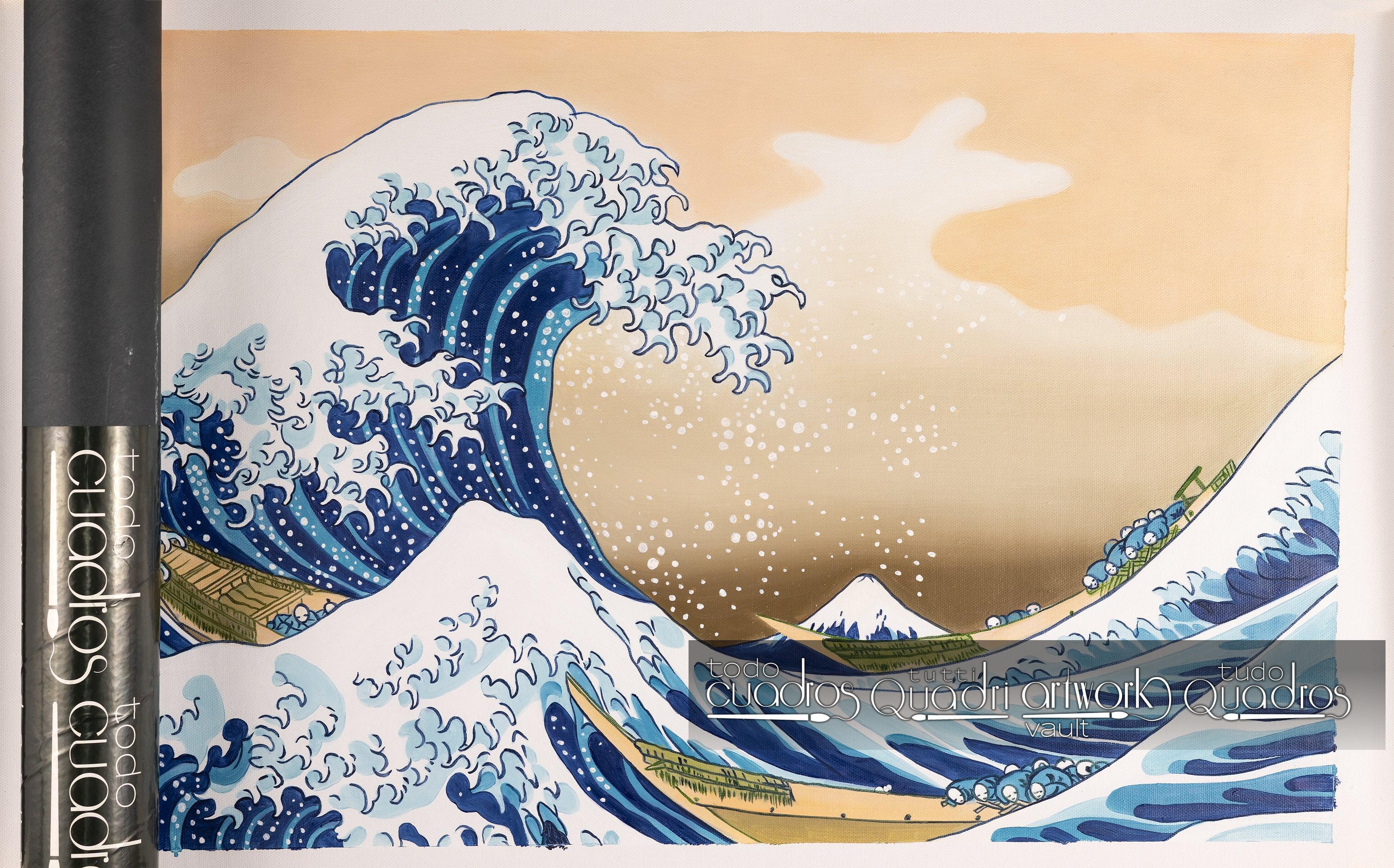 Die große Welle vor Kanagawa, Hokusai