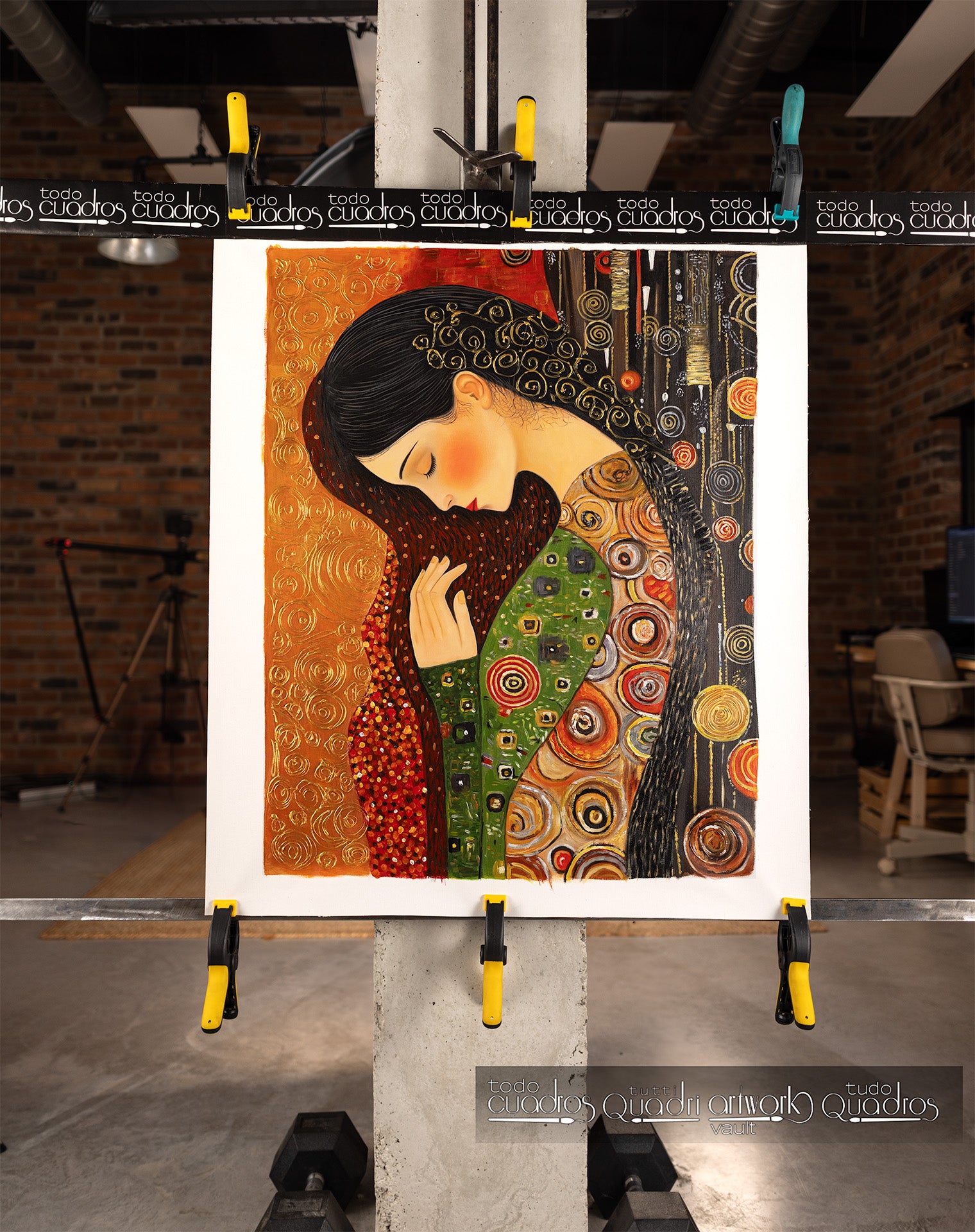 Rhythmen der Seele, im Stil von Klimt