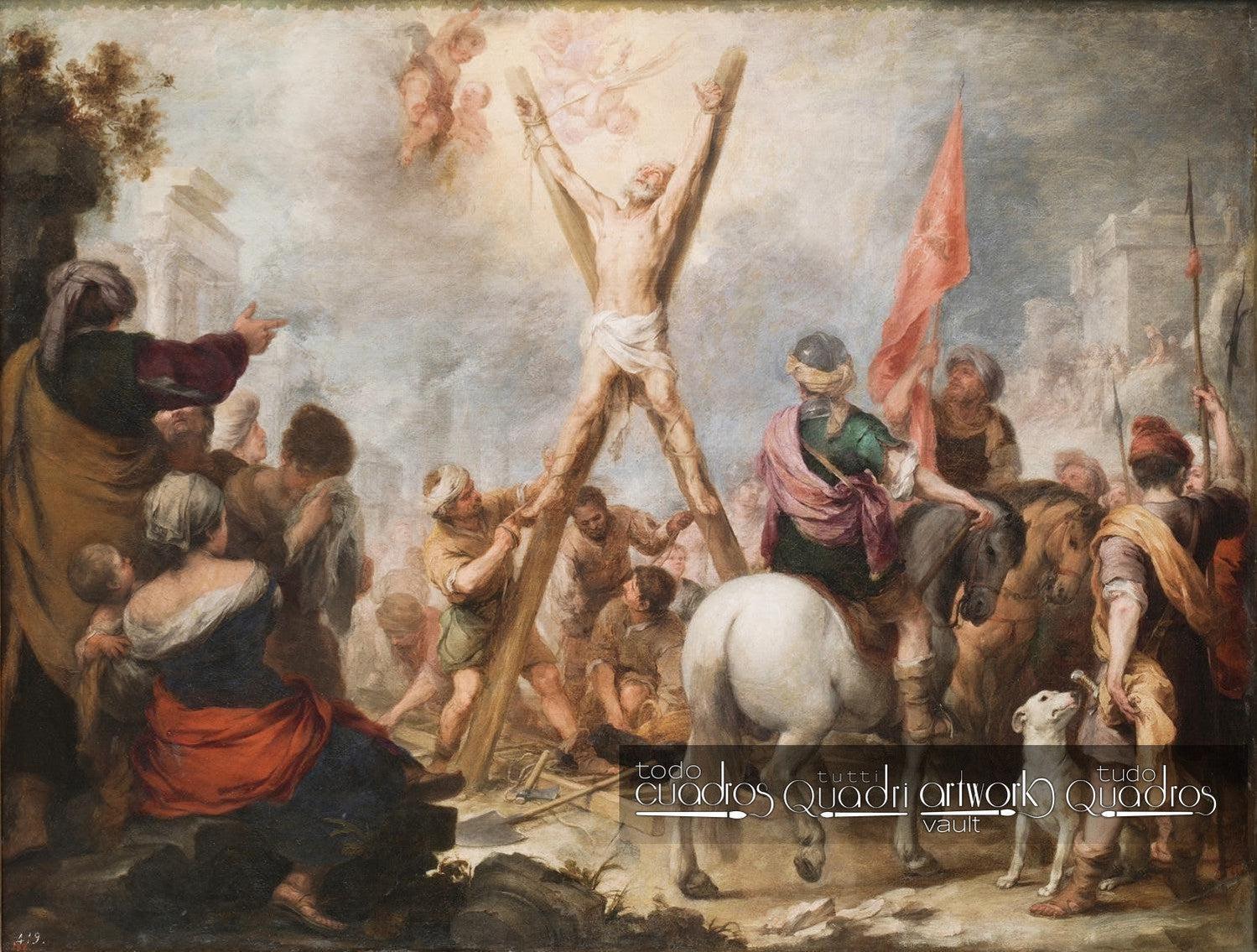 Das Martyrium des heiligen Andreas, Murillo