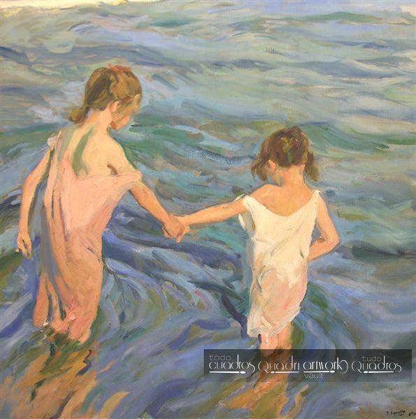 Kinder im Meer, Sorolla