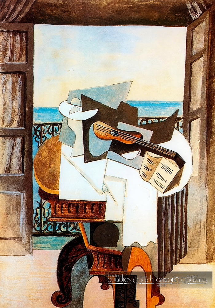Tisch vor offenem Fenster, Picasso