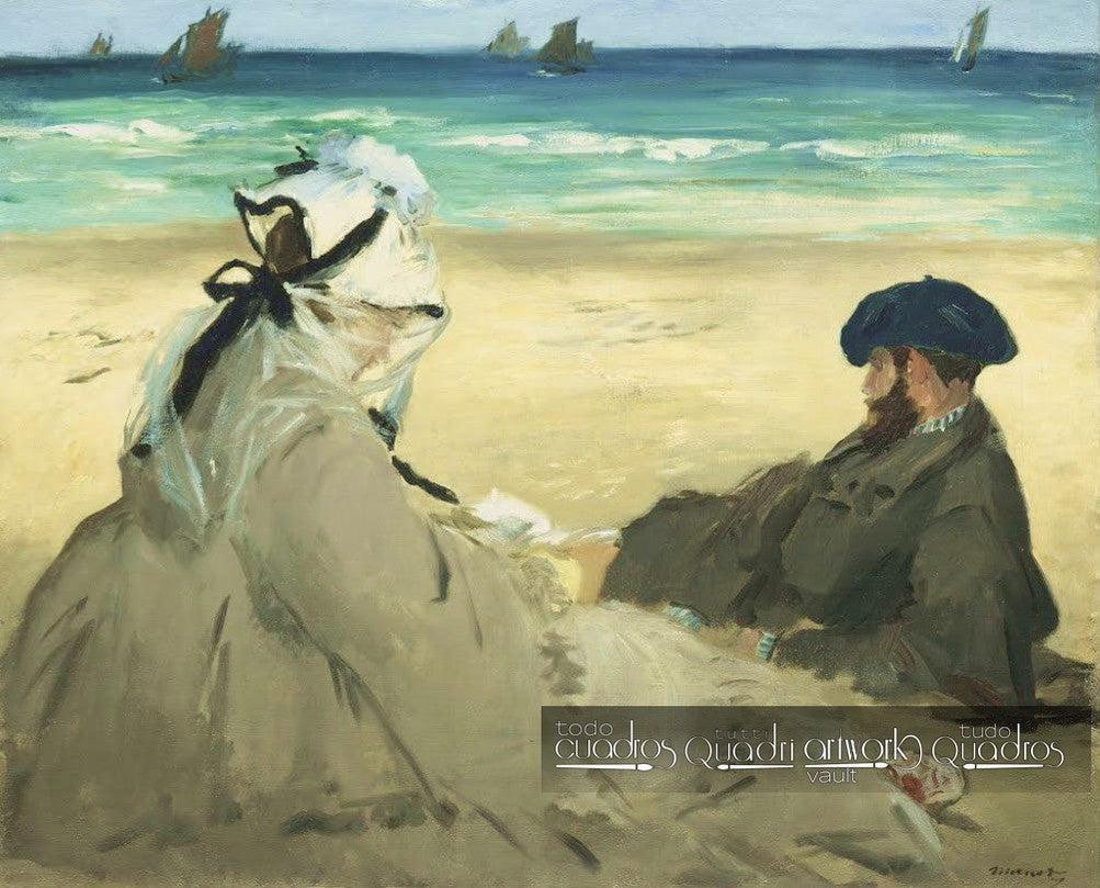 Am Strand, Manet