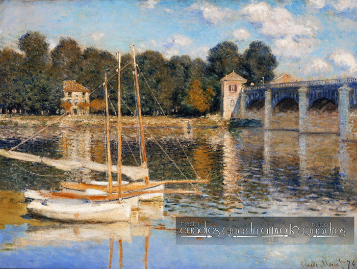 Brücke von Argenteuil, Monet