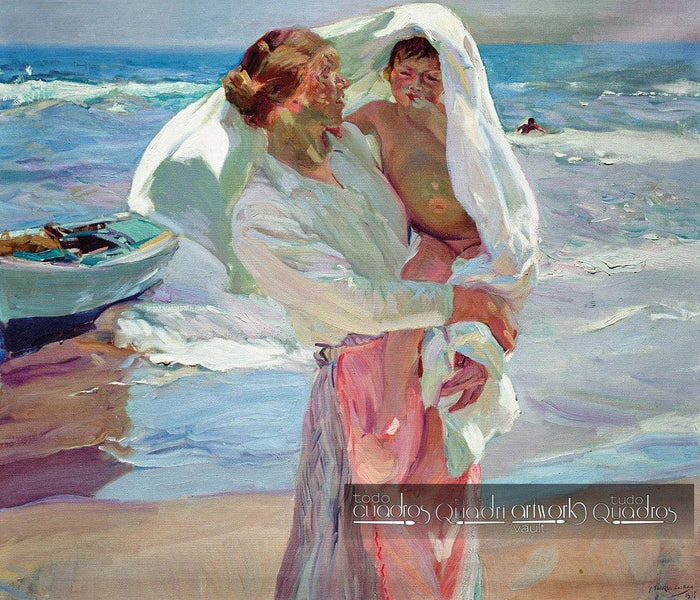 Beim Verlassen des Bades, Sorolla