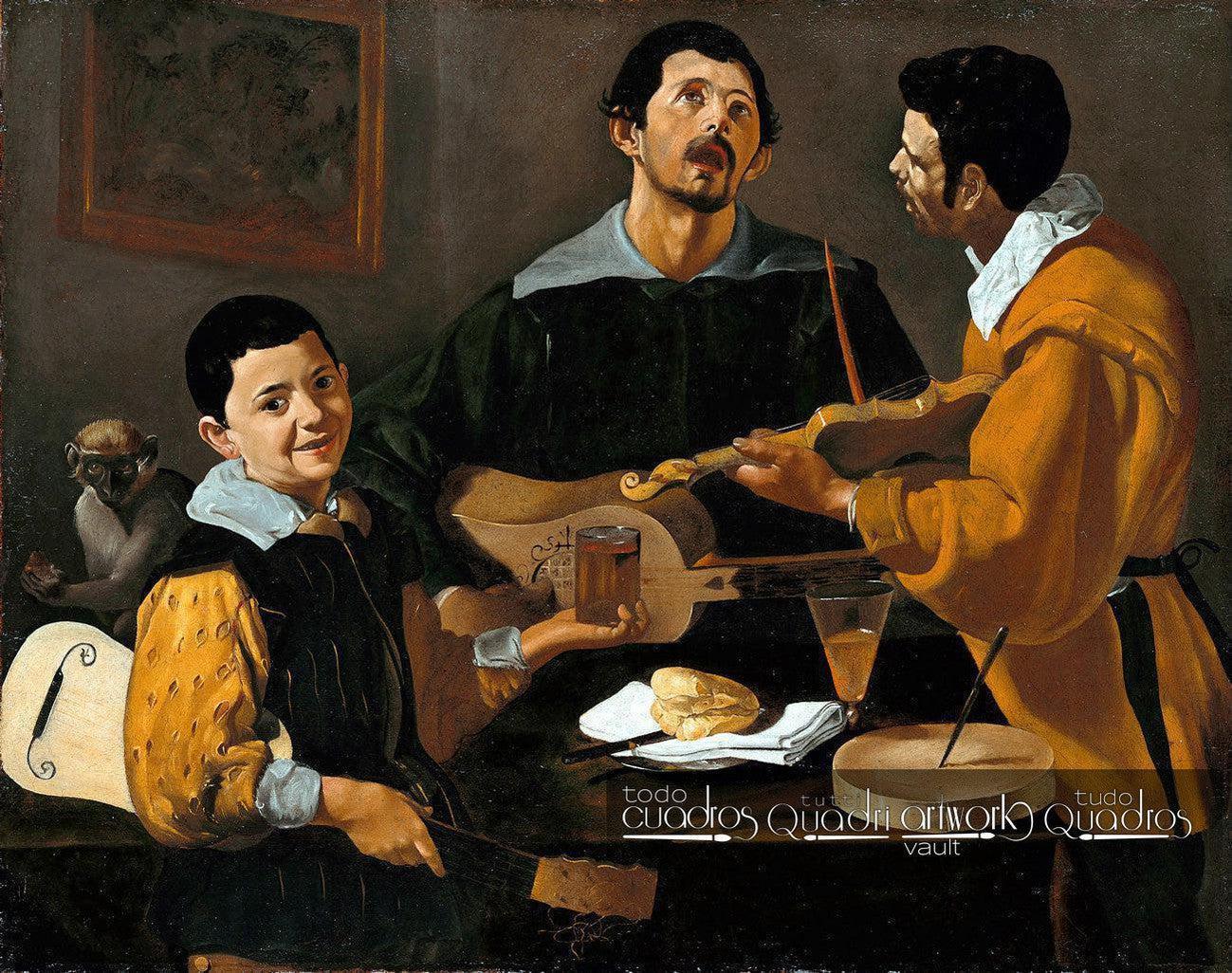 Drei Musiker, Velázquez