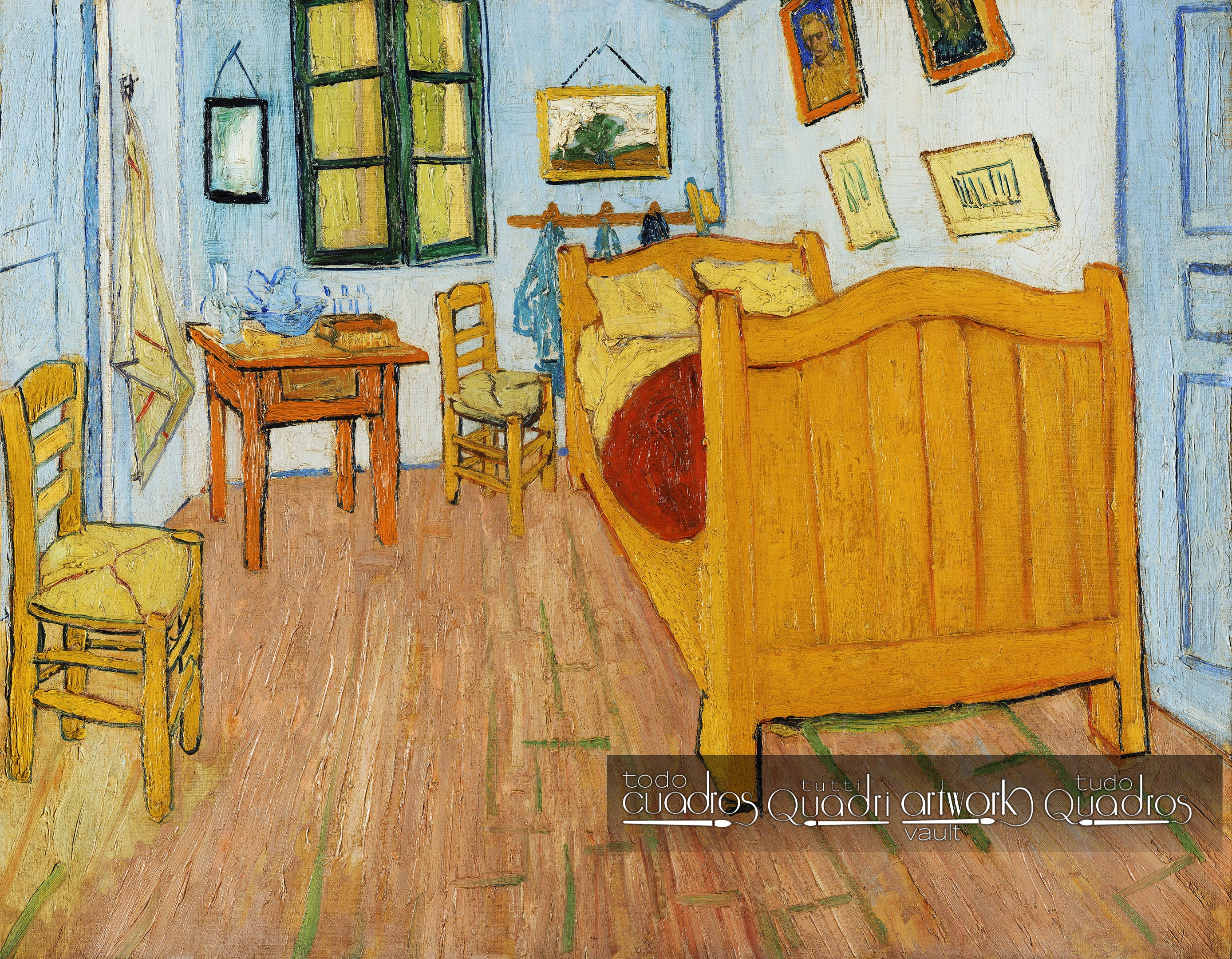 Vincents Schlafzimmer in Arles, Van Gogh