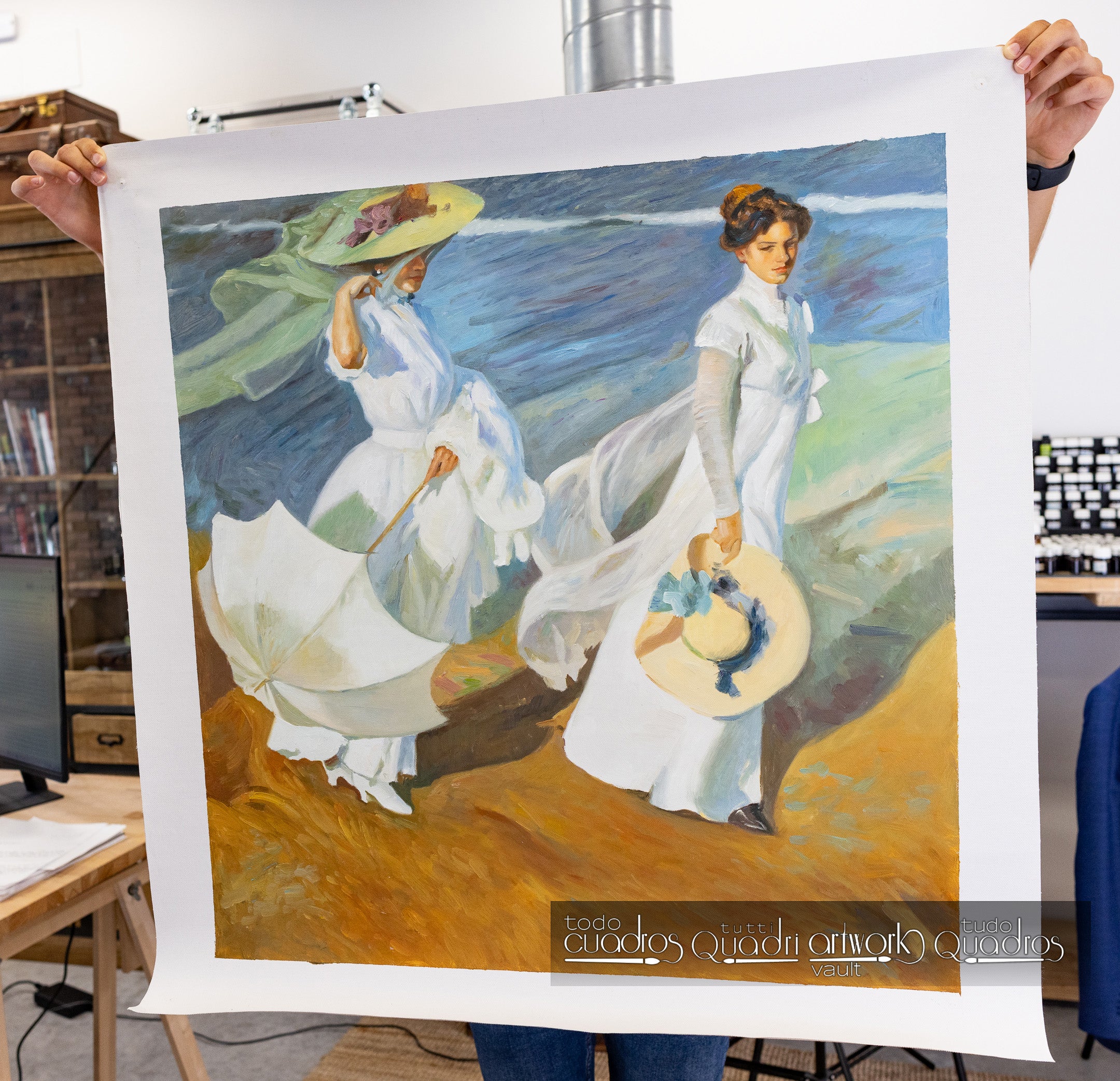 Spaziergang am Meeresufer, Sorolla