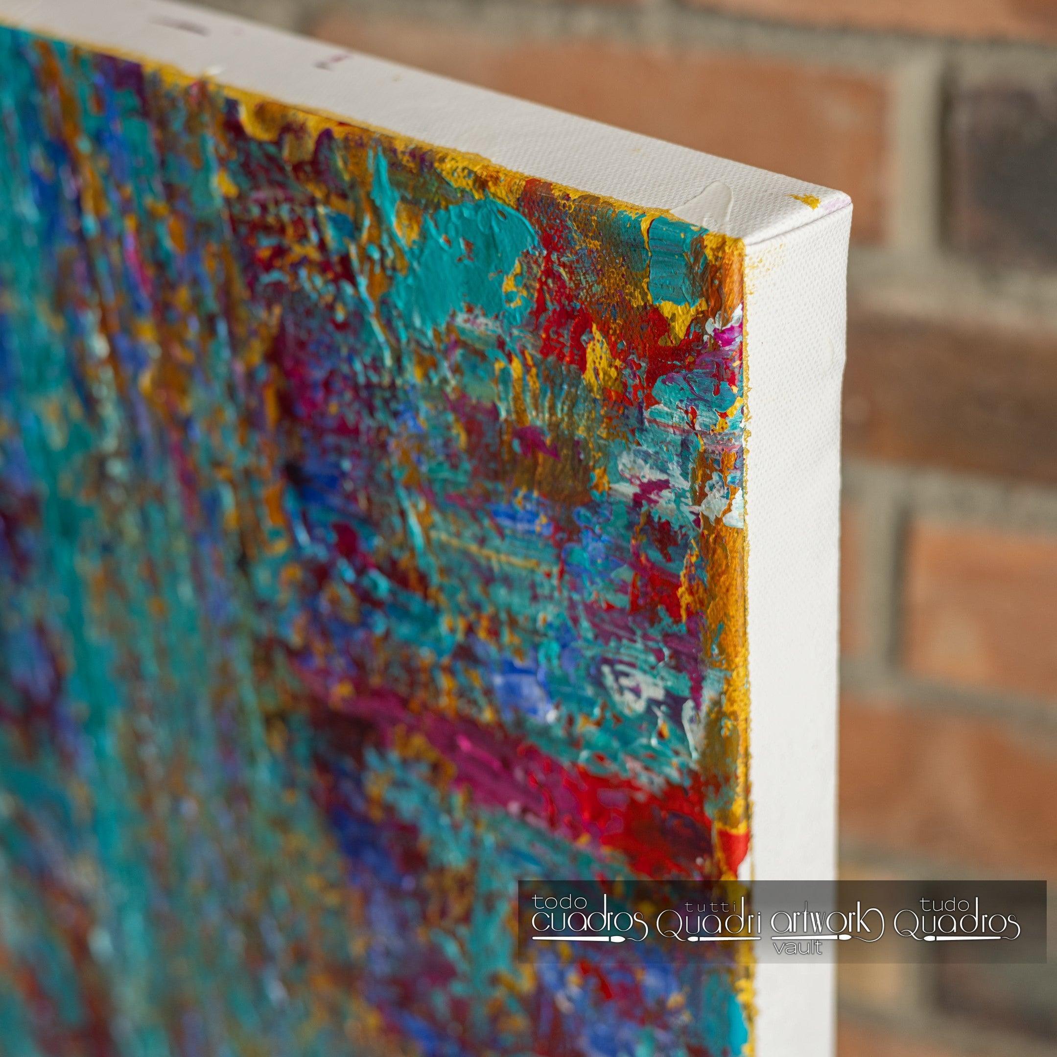 Echos des türkisfarbenen Sonnenuntergangs