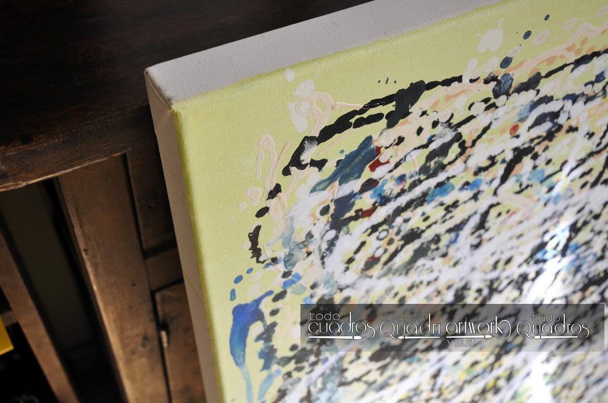 Gemälde "Hommage an Pollock" <br /> A. Croxatto (2015)