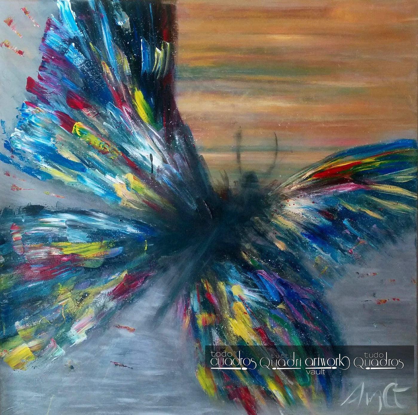 Gemälde "Wasserschnee" <br /> A. Croxatto