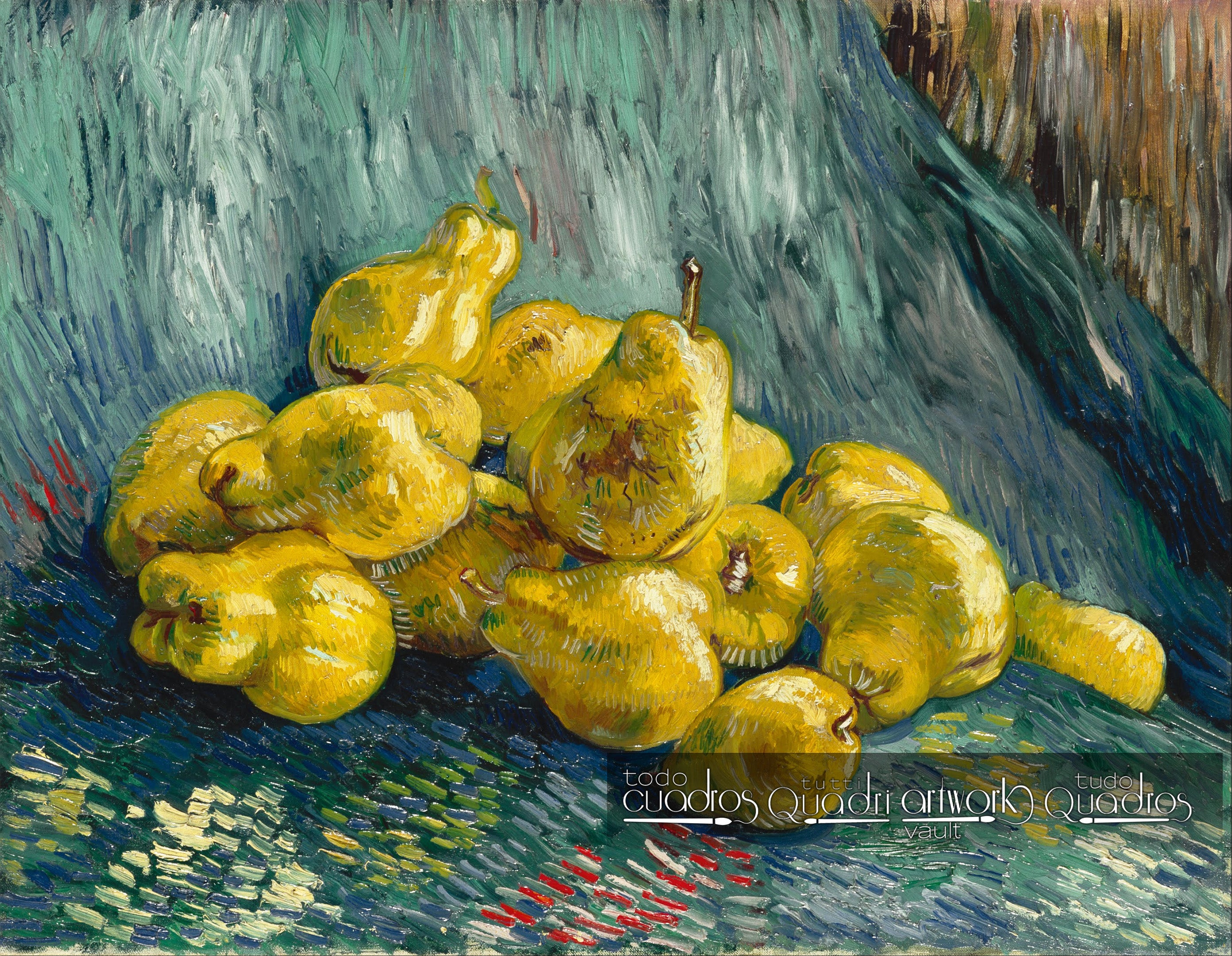 Quittenstillleben, Van Gogh