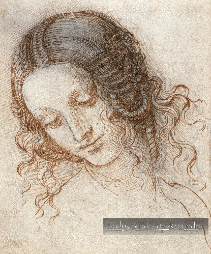 Kopf der Leda, Leonardo da Vinci