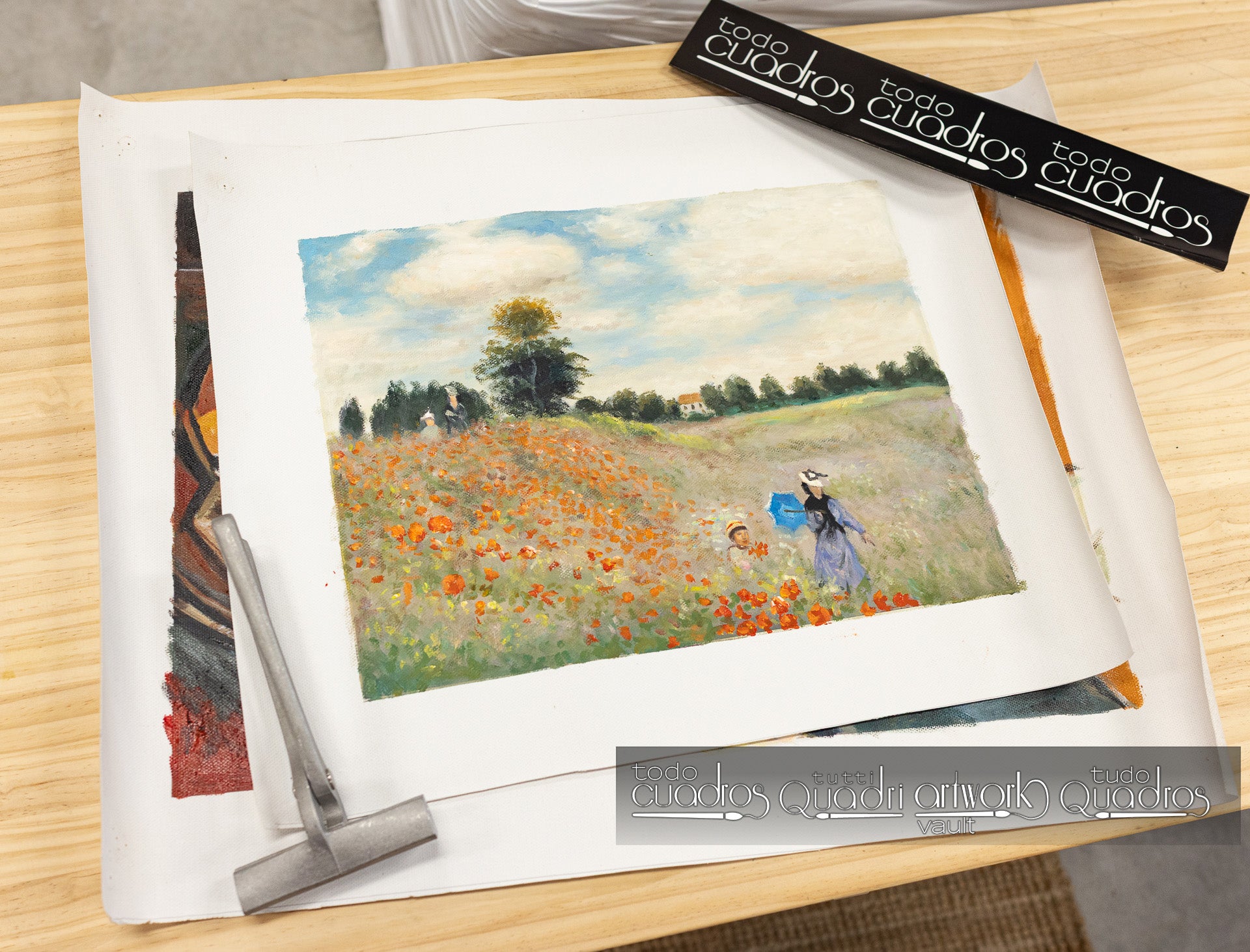 Mohnblumenfeld bei Argenteuil, Monet