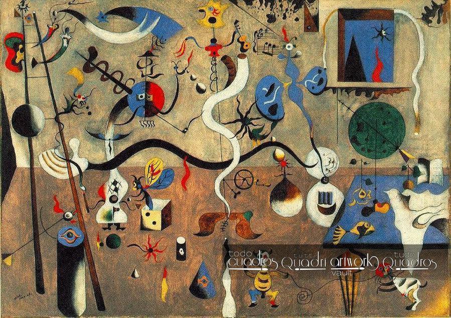 Karneval des Harlekins, Miró