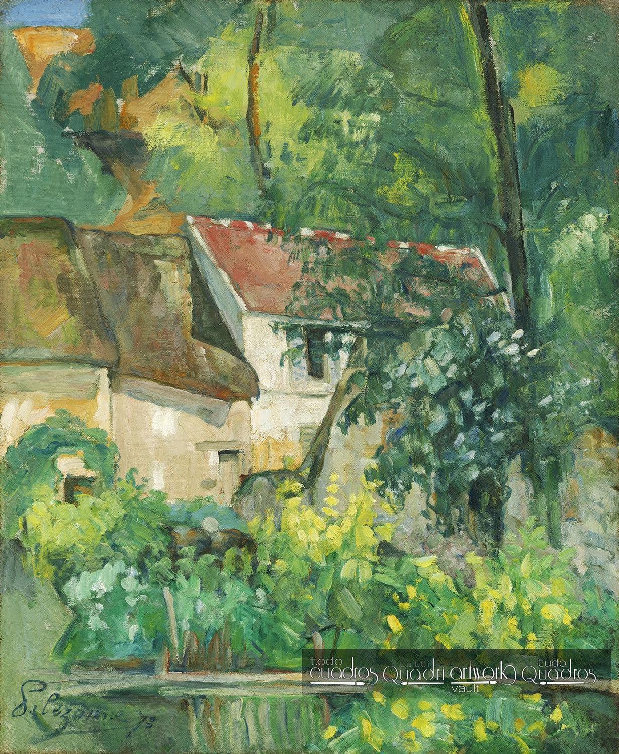 Das Haus des Vaters Lacroix, Cézanne
