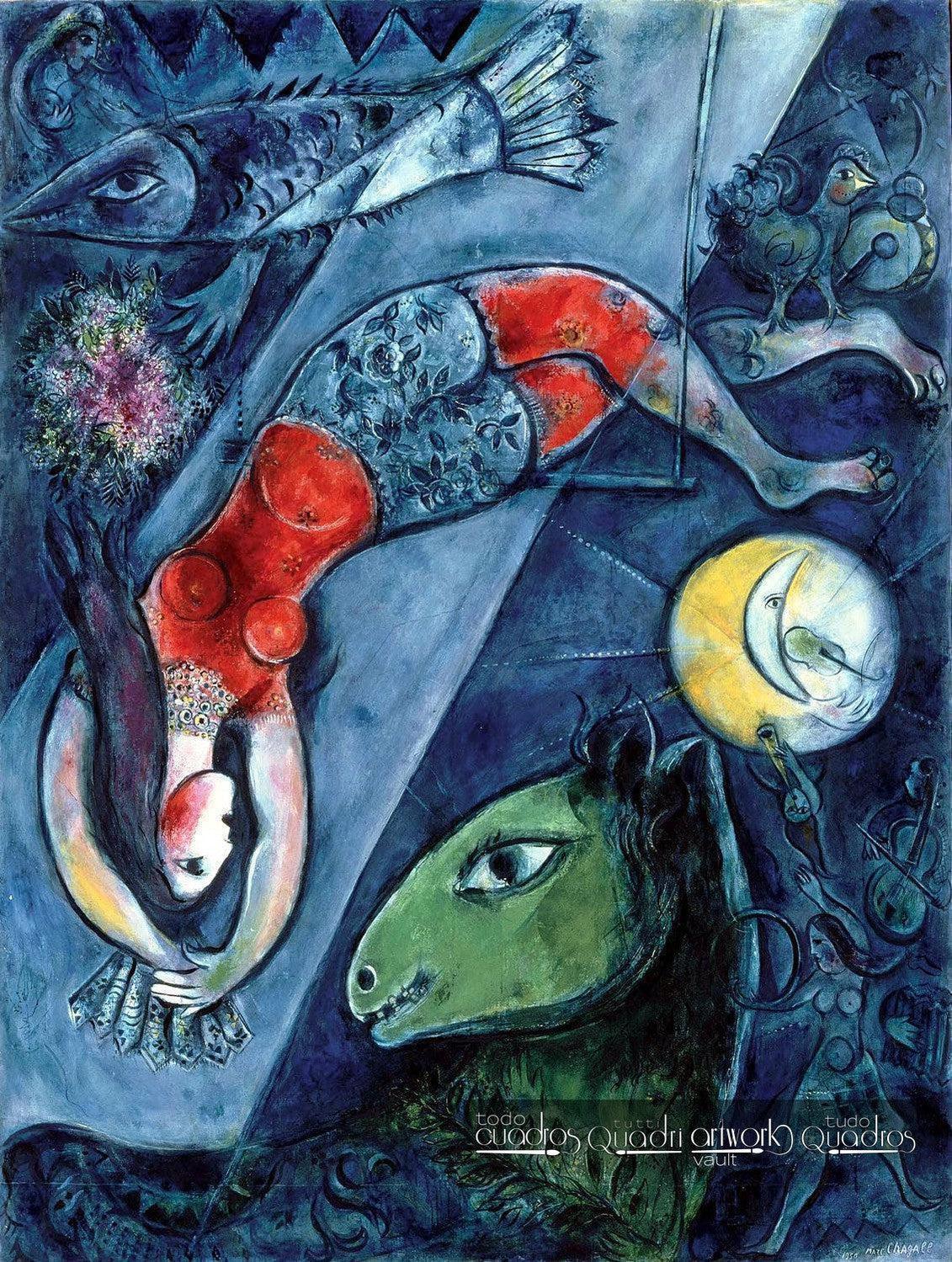 Der blaue Zirkus, Chagall