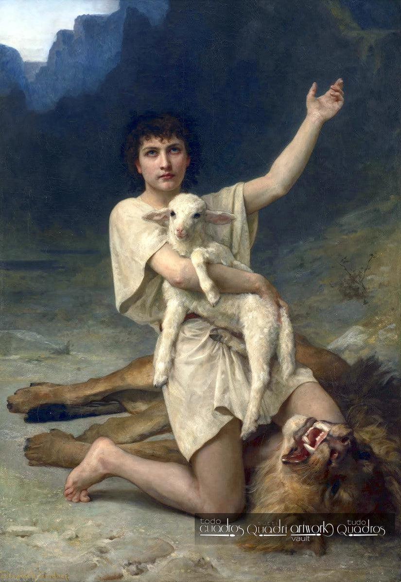 Der Hirte David, Bouguereau