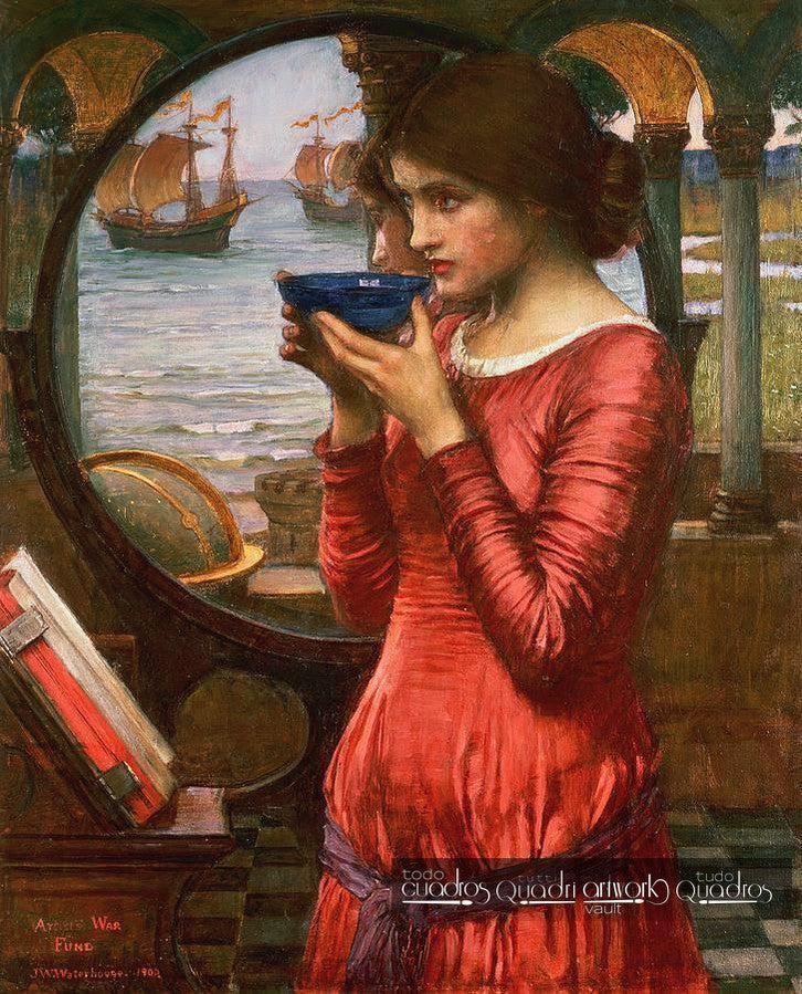 Das Schicksal, J. W. Waterhouse