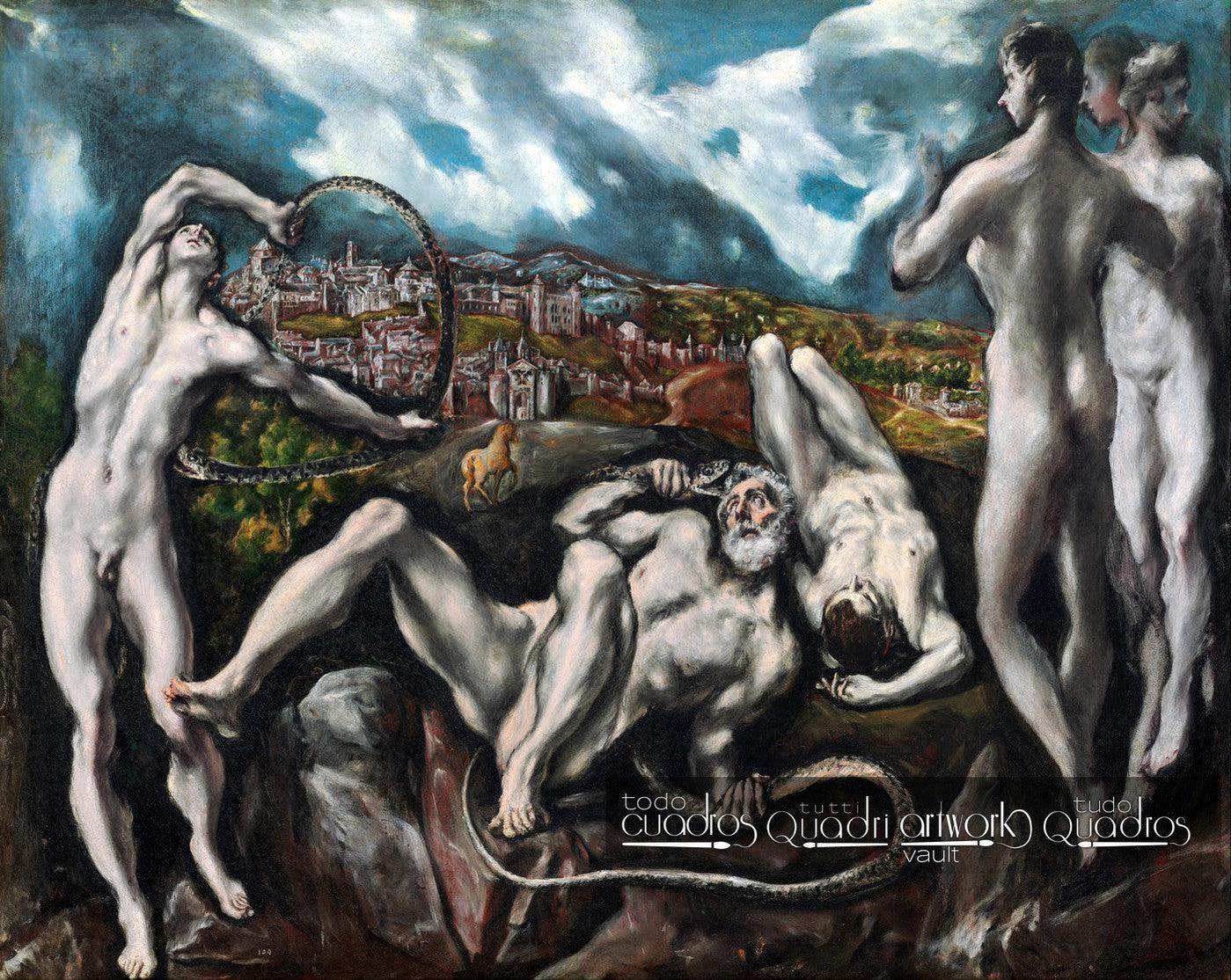 Laokoon, El Greco
