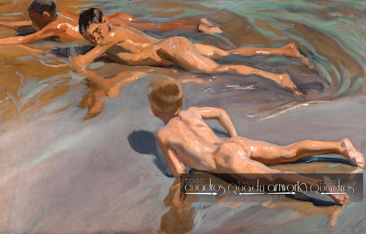 Kinder am Strand, Sorolla